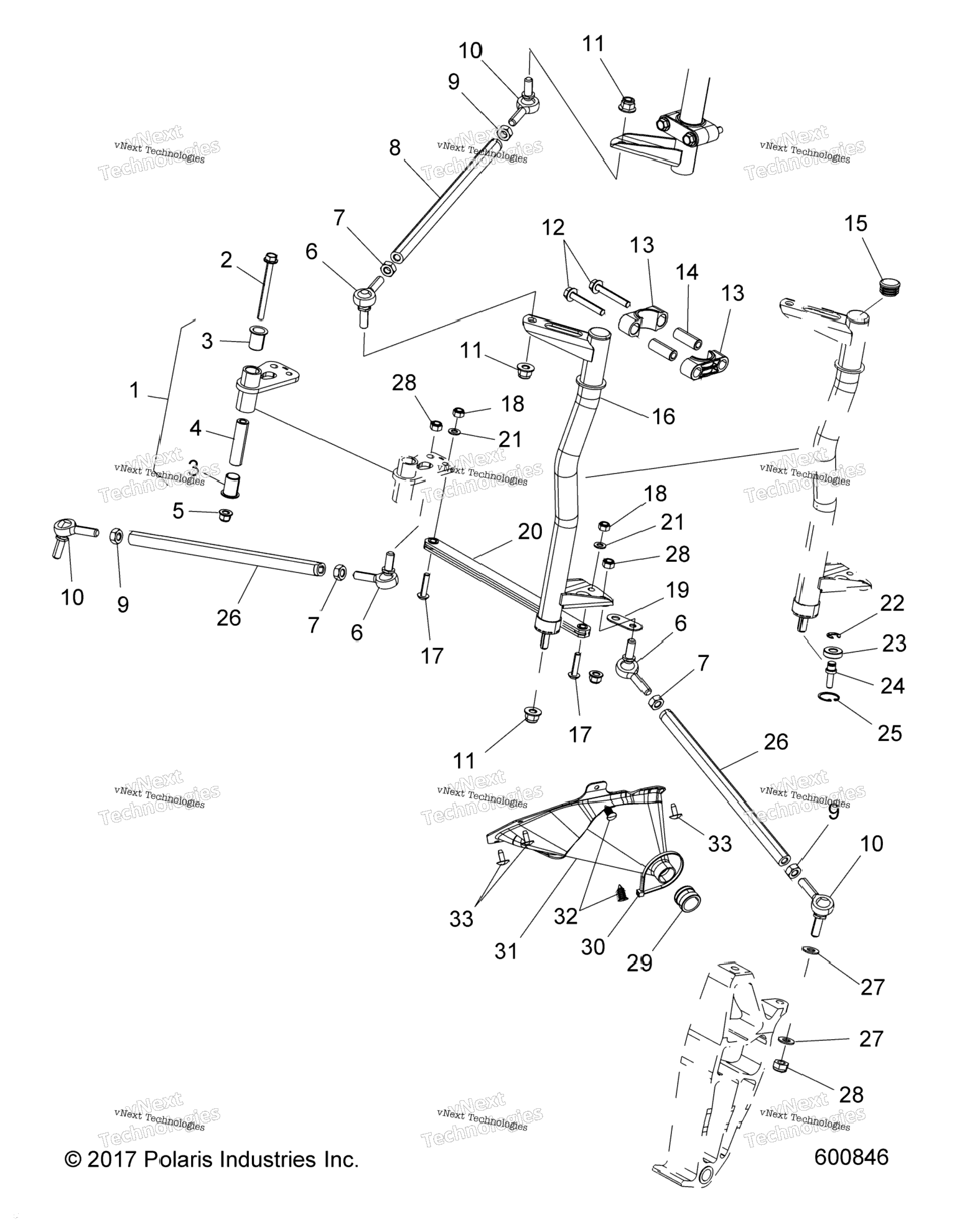 Steering, Lower All Options