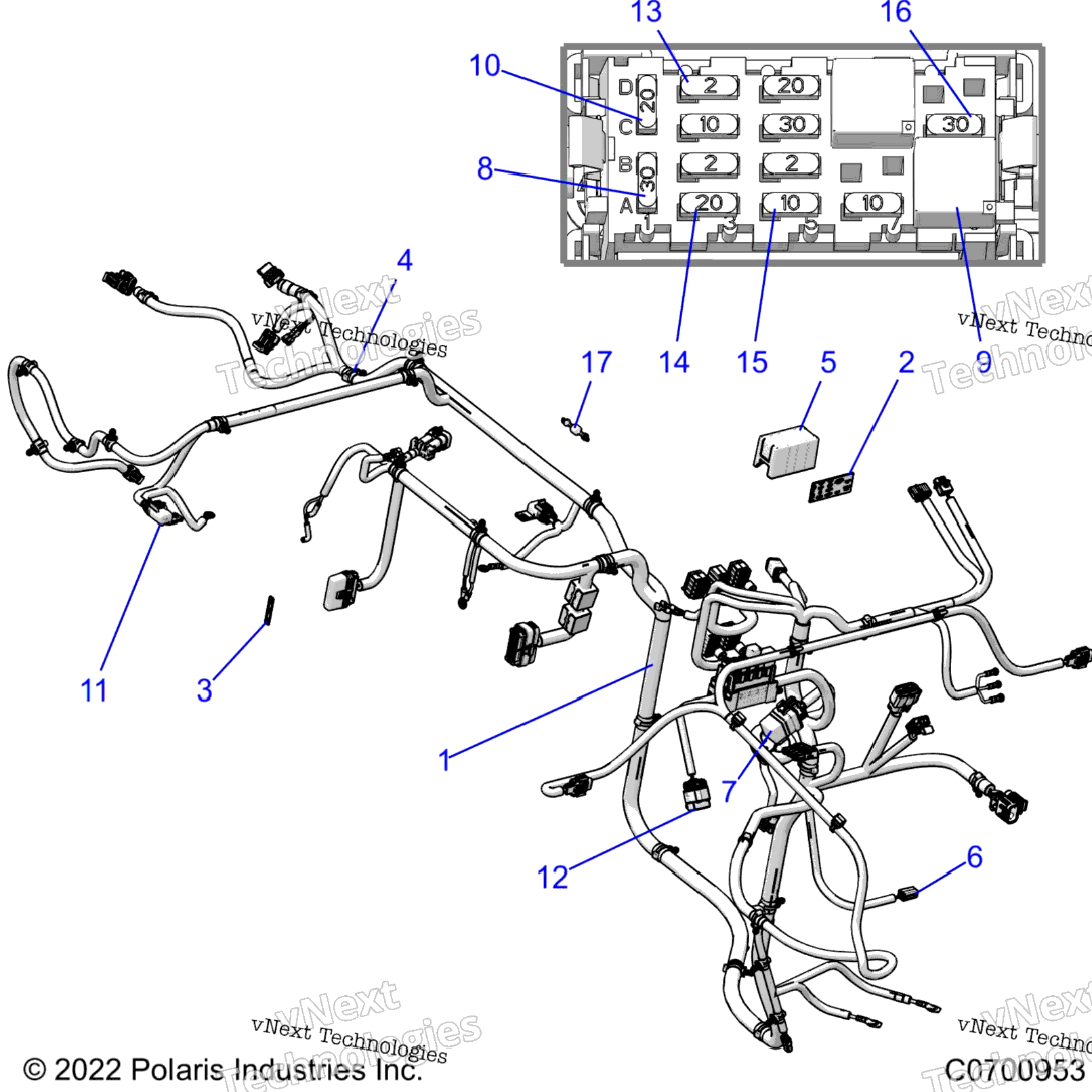 Electrical, Wire Harnesses, Chassis