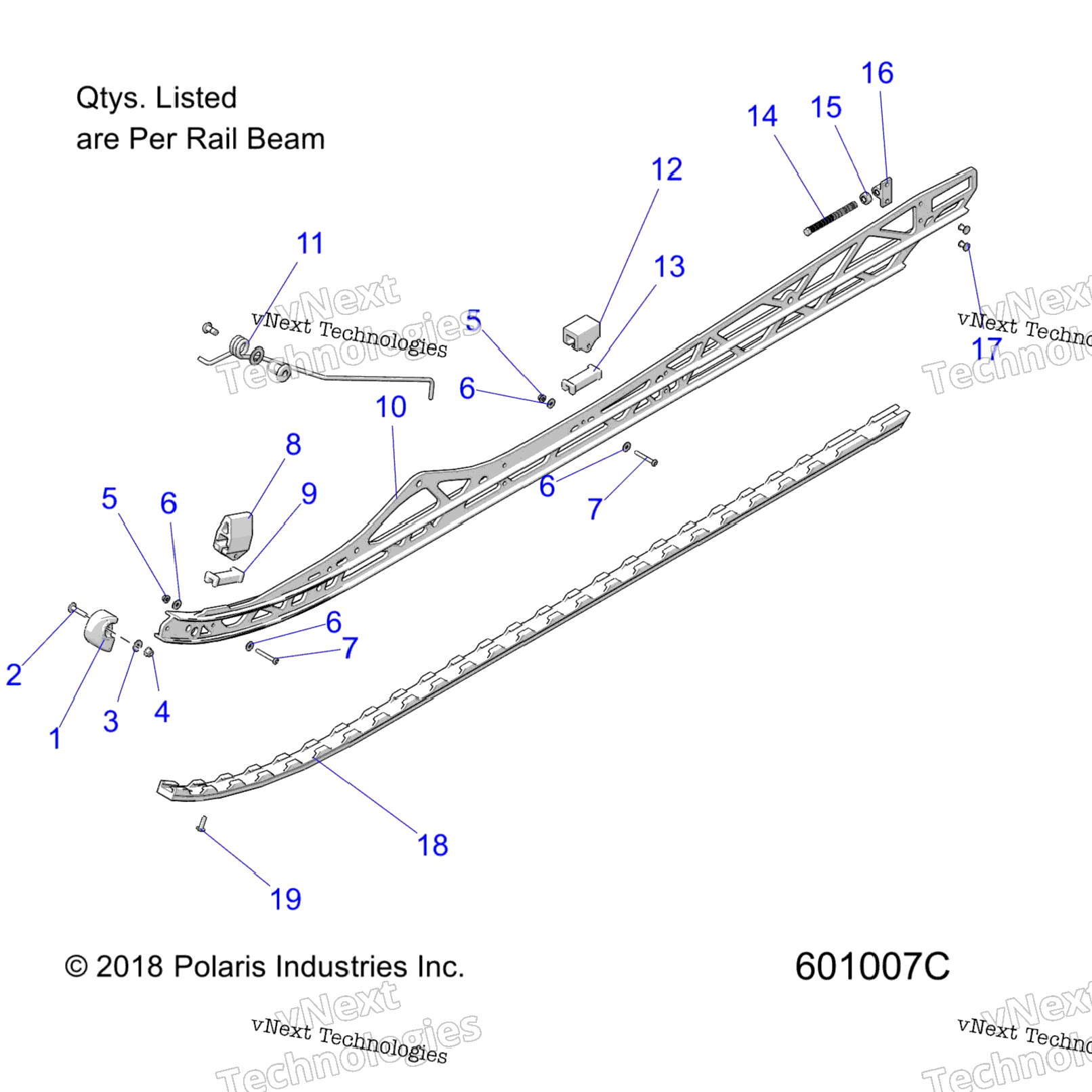 Suspension, Rail Mounting All Options