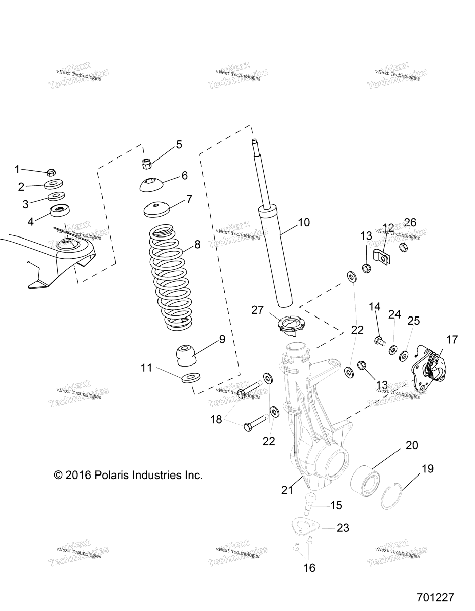 Suspension, Front Strut