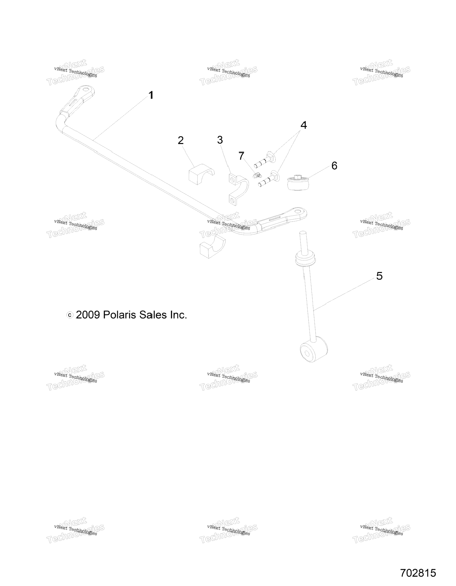 Suspension, Rear Stabilizer Bar