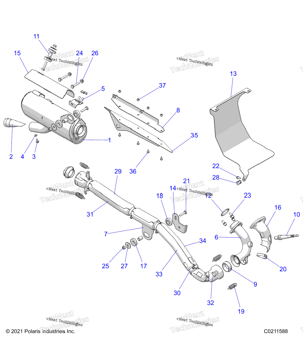 Engine, Exhaust A22sde57b4