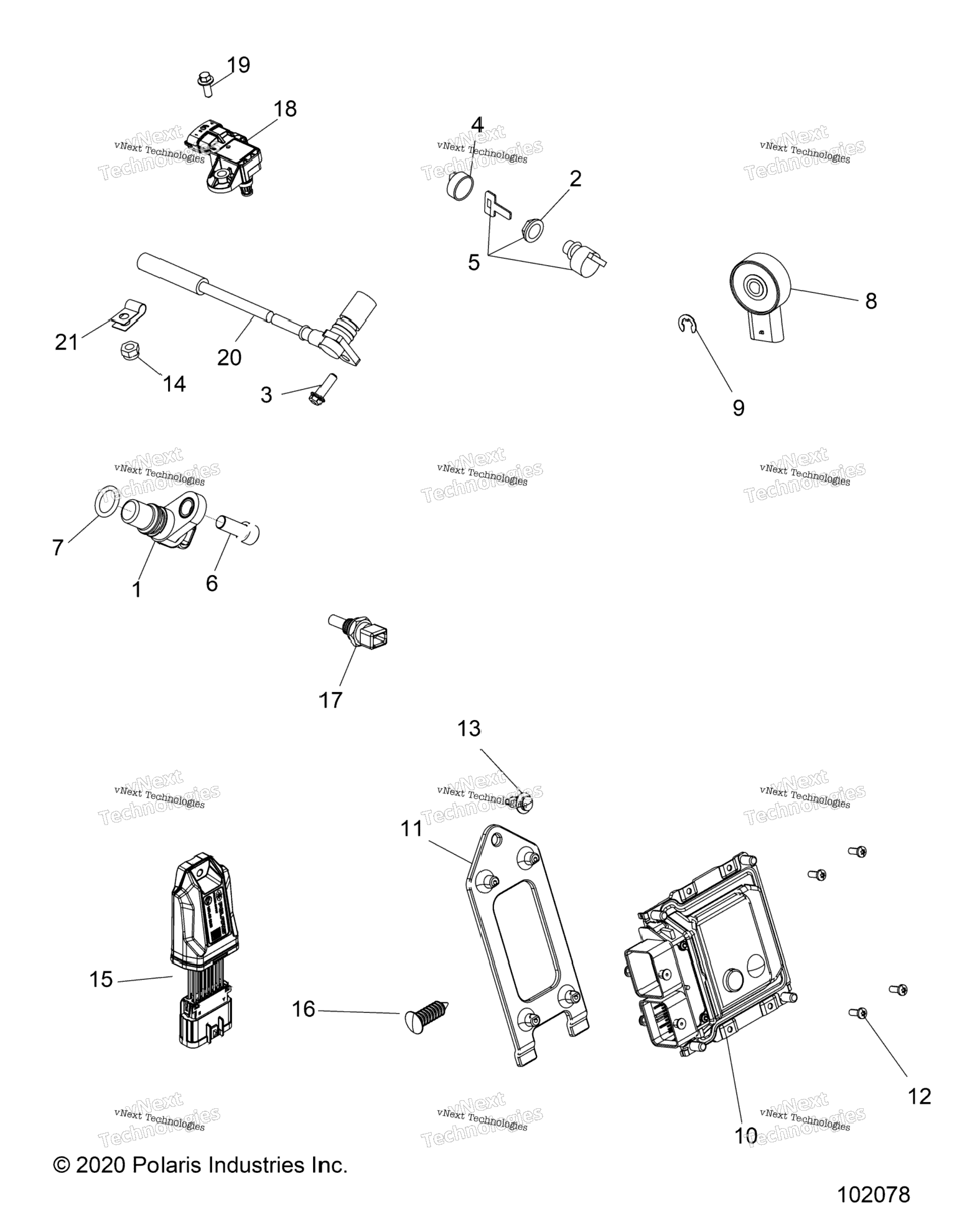 Electrical, Switches, Sensors & Ecm