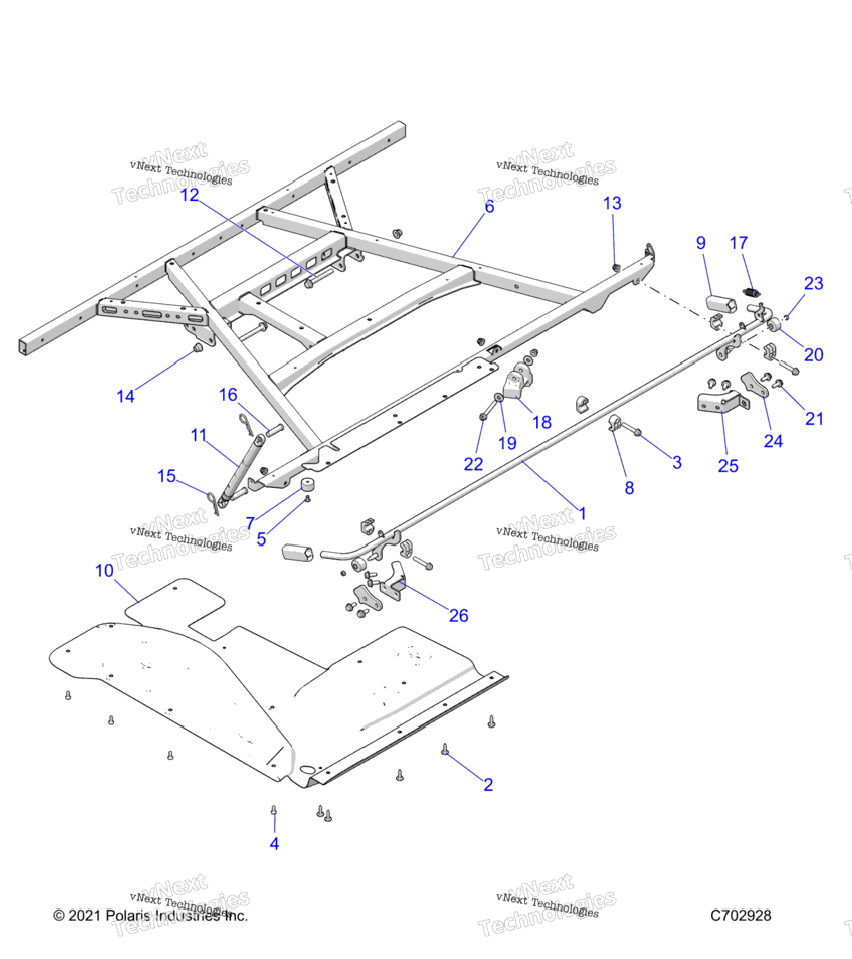 Body, Box, Mounting (C702938