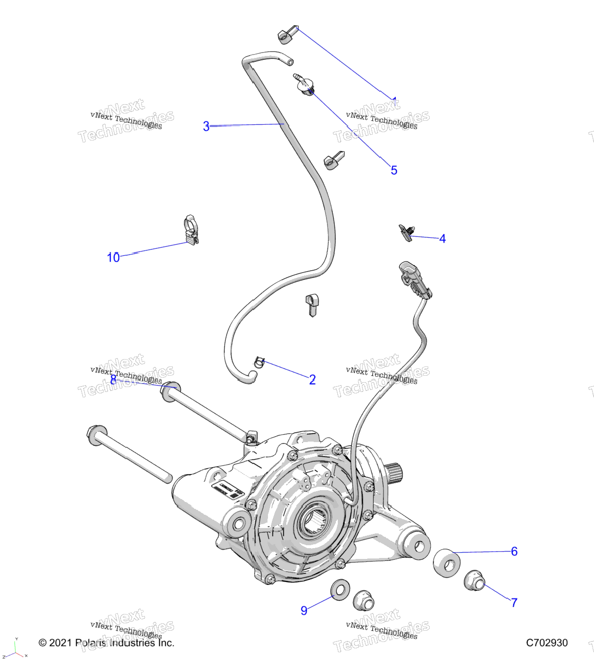 Drive Train, Front Gearcase Mounting