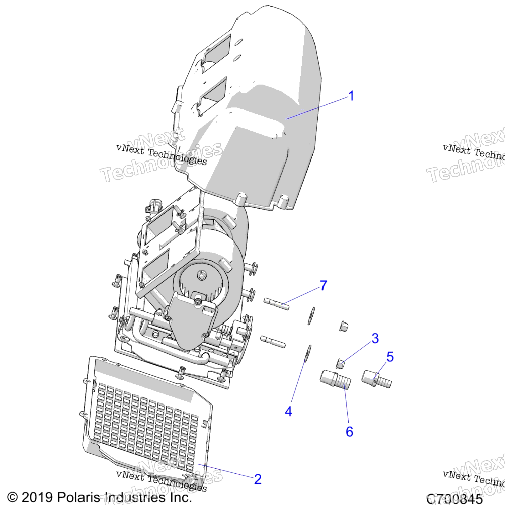 Body, Dash, Heater Assembly R22rrs99ck