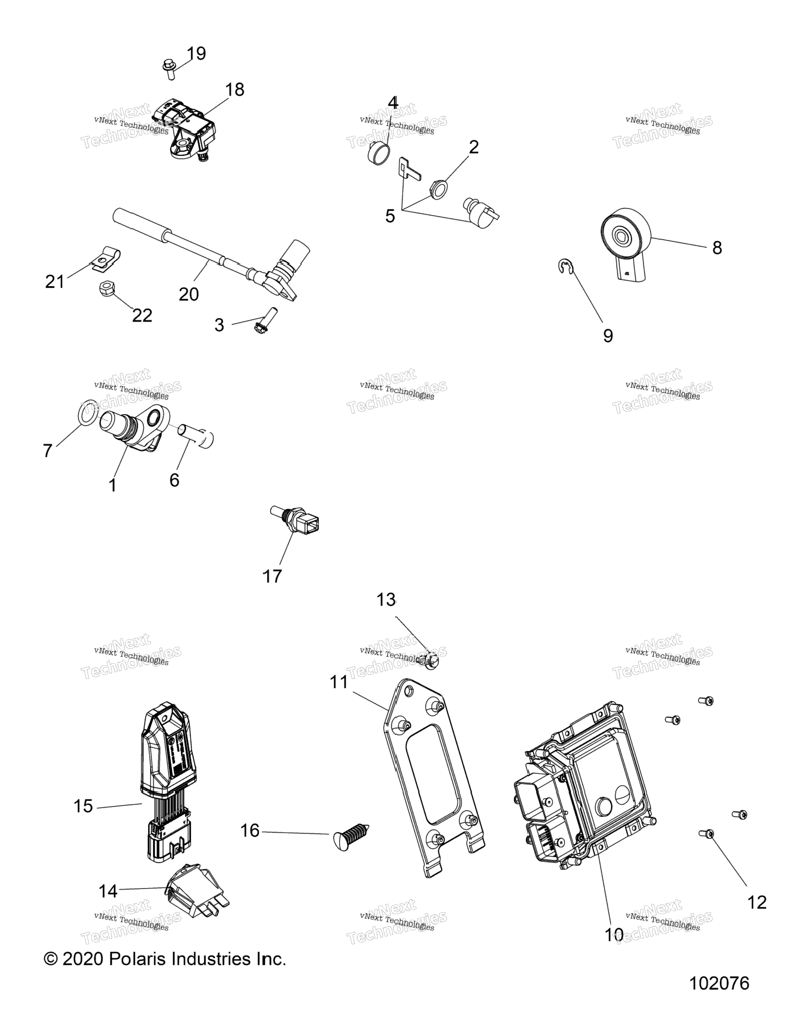 Electrical, Switches, Sensors & Ecm