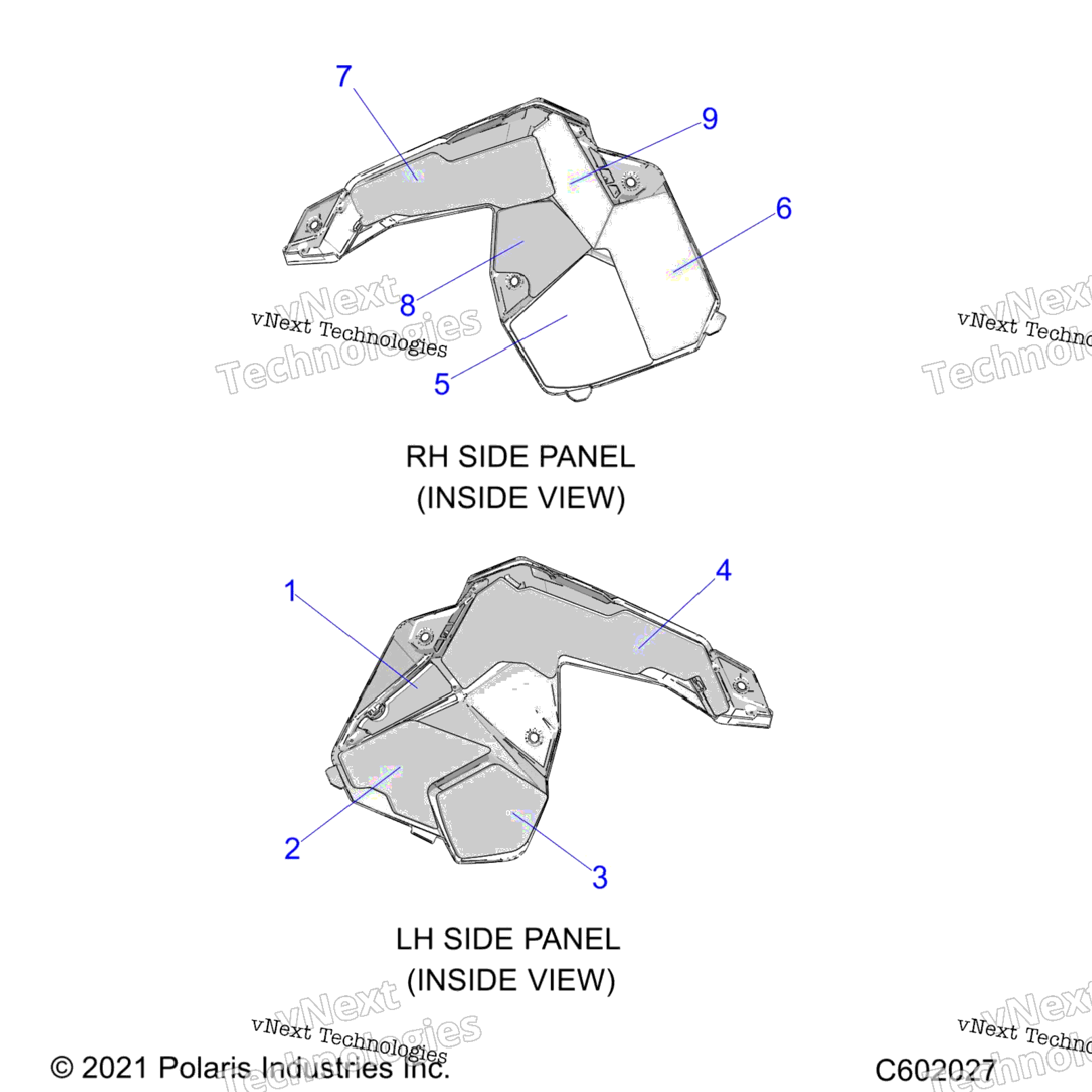 Body, Side Panel FoamFabric All Options