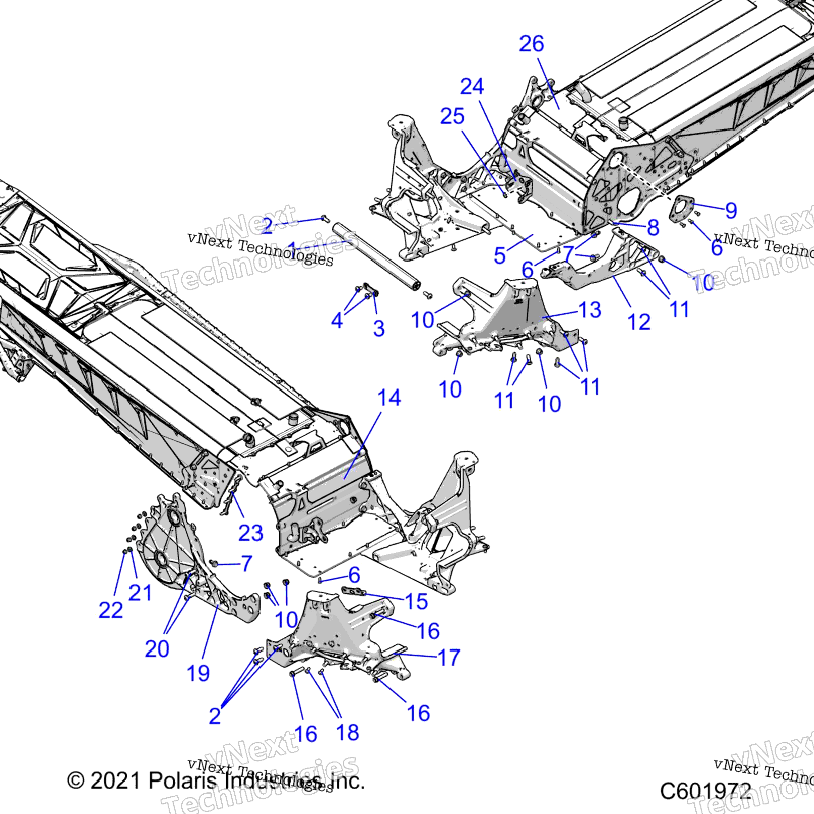 Chassis, Bulkhead Asm