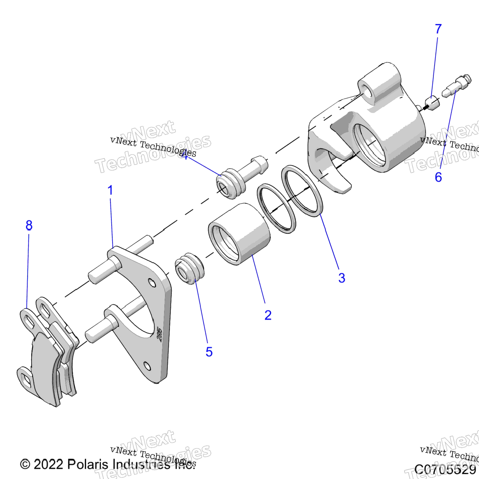 Brakes, Rear Caliper