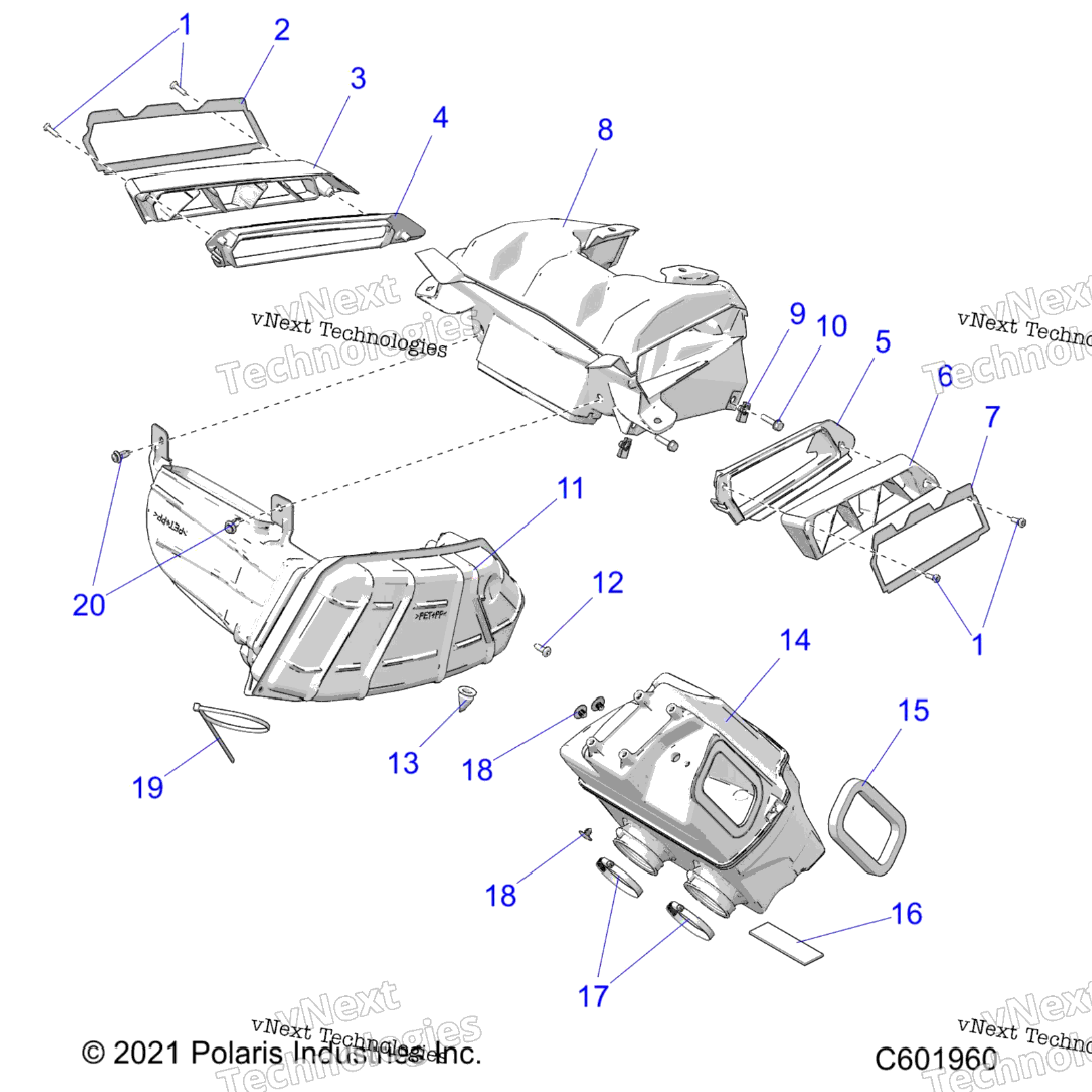 Engine, Air Intake System All Options