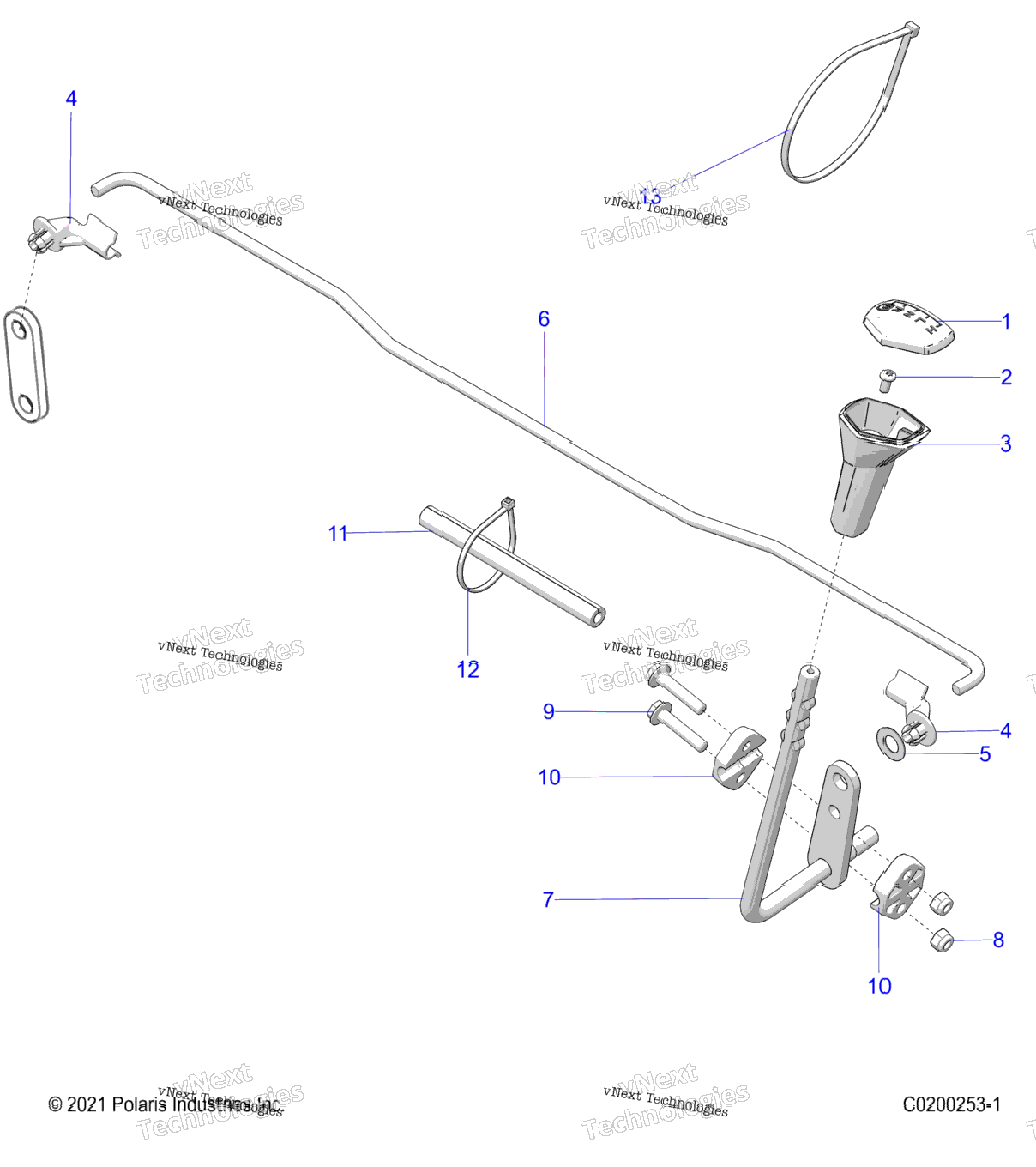 Drive Train, Gear Selector