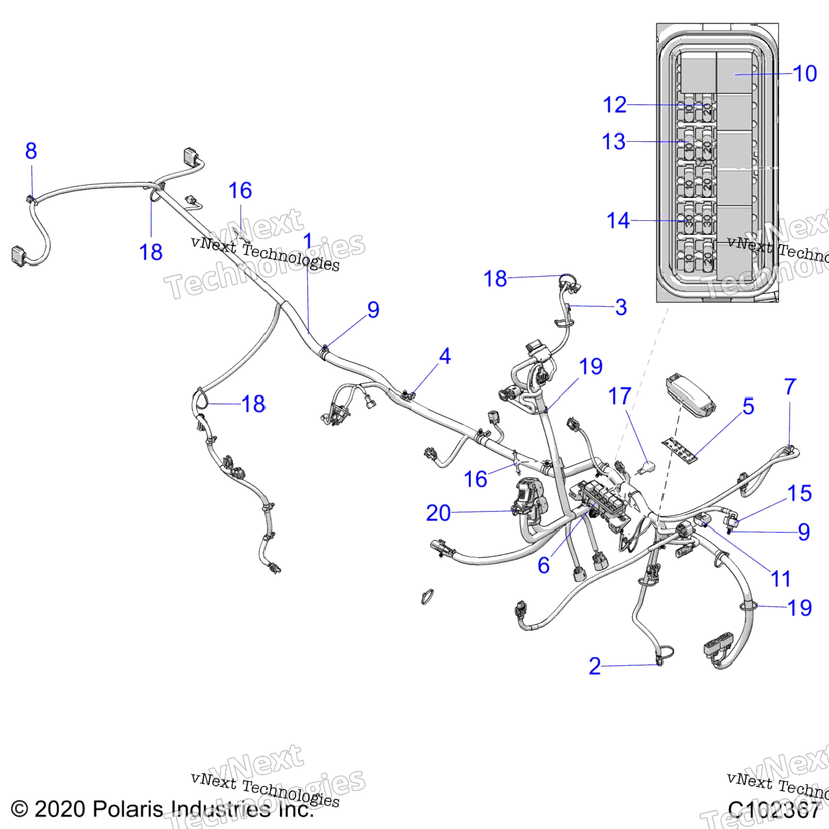 Electrical, Main Wire Harness A22sje57bxBx