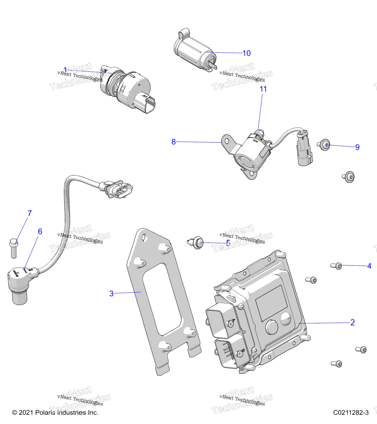 Electrical, Switches, Sensors & Ecm