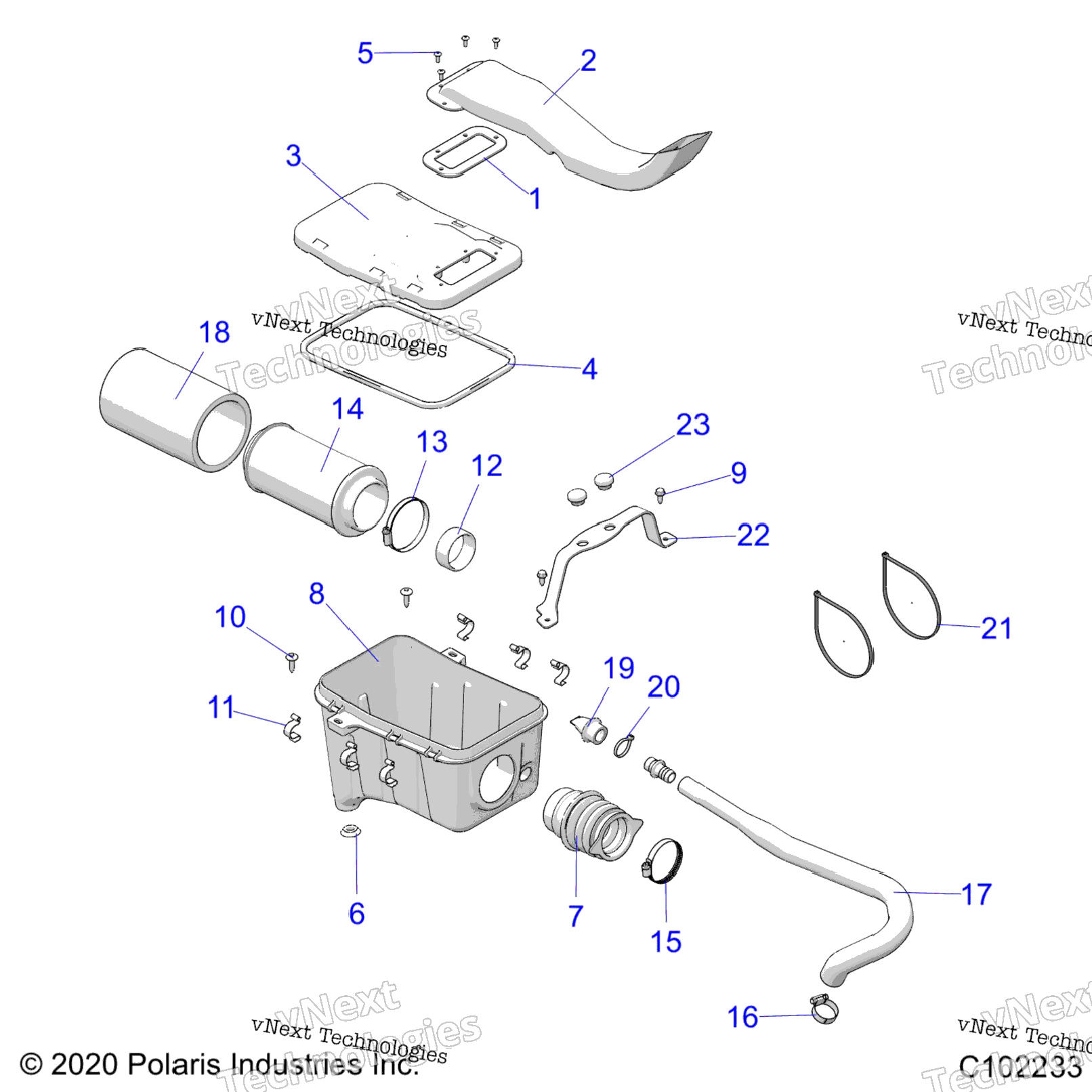 Engine, Air Intake System