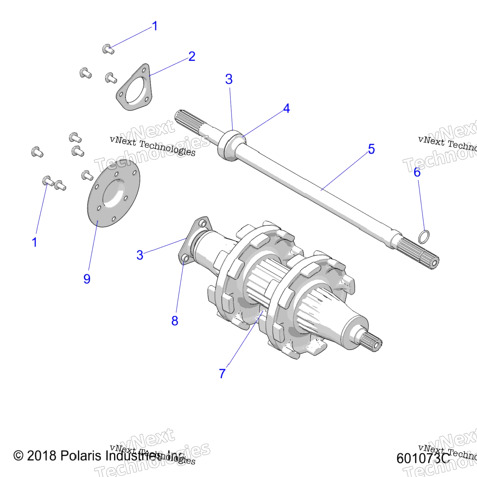 Drive Train, Jackshaft & Driveshaft S22tlc8rs All Options