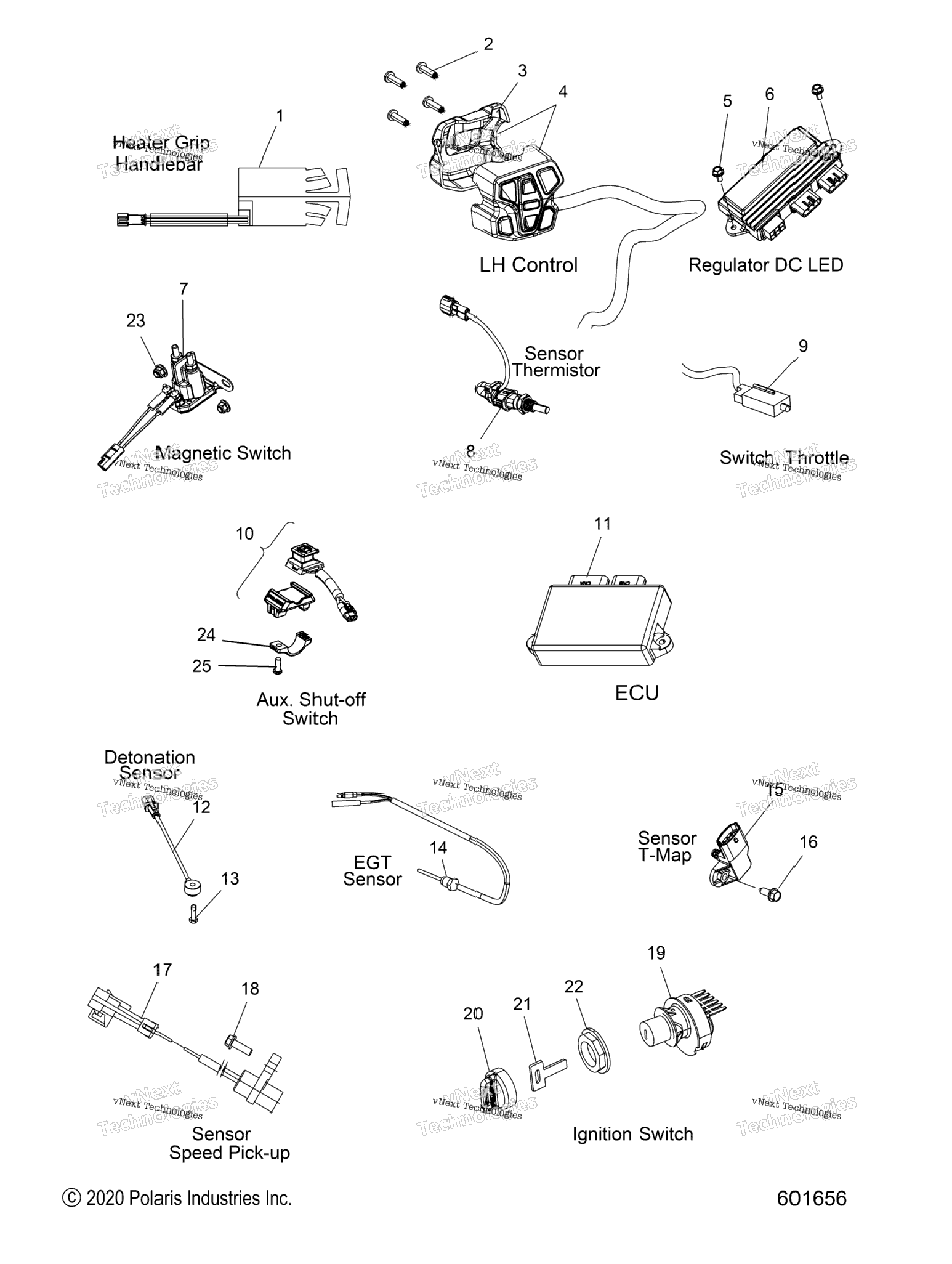 Electrical, Switches, Sensors & Components All Options