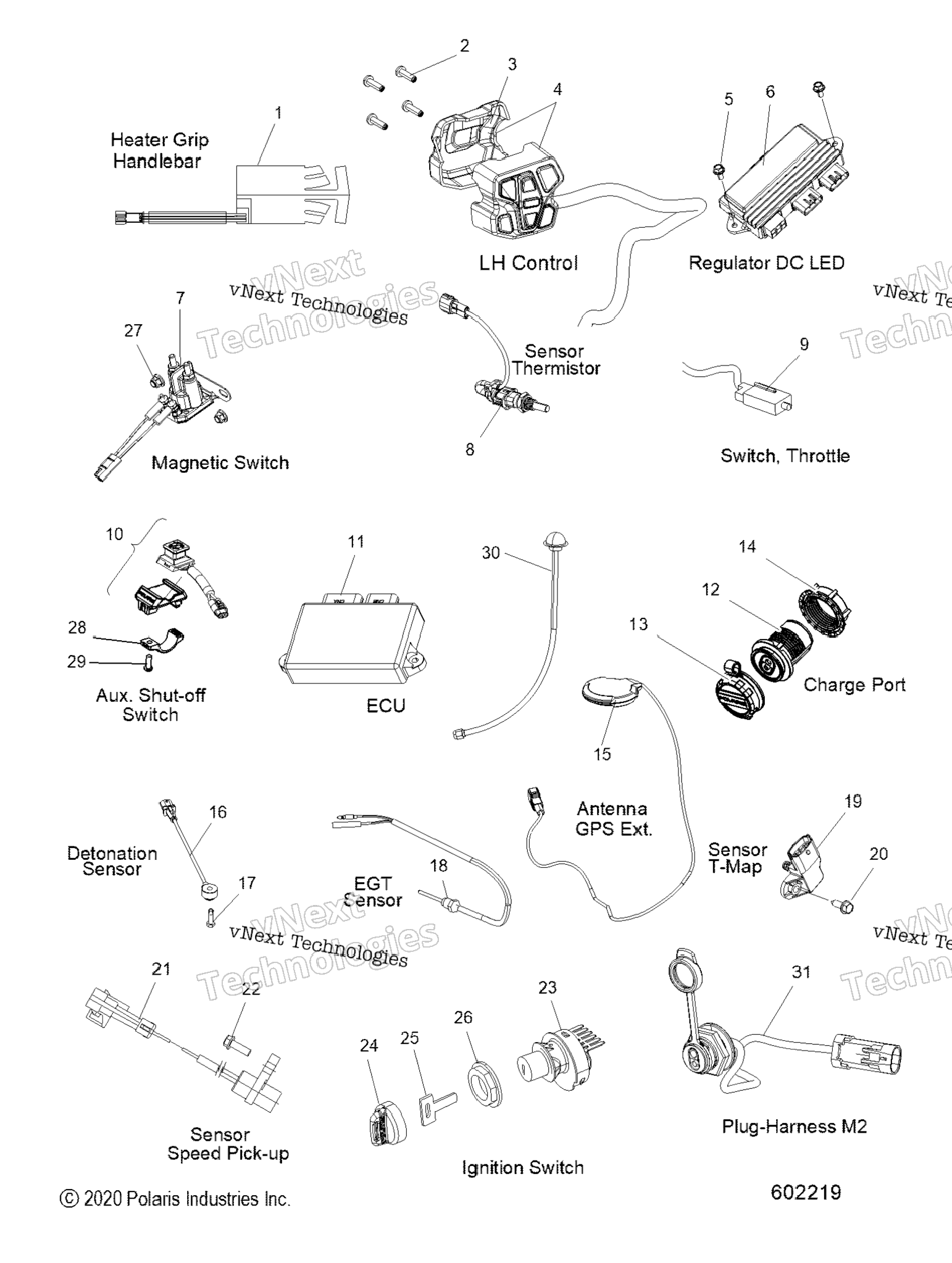 Electrical, Switches, Sensors & Components