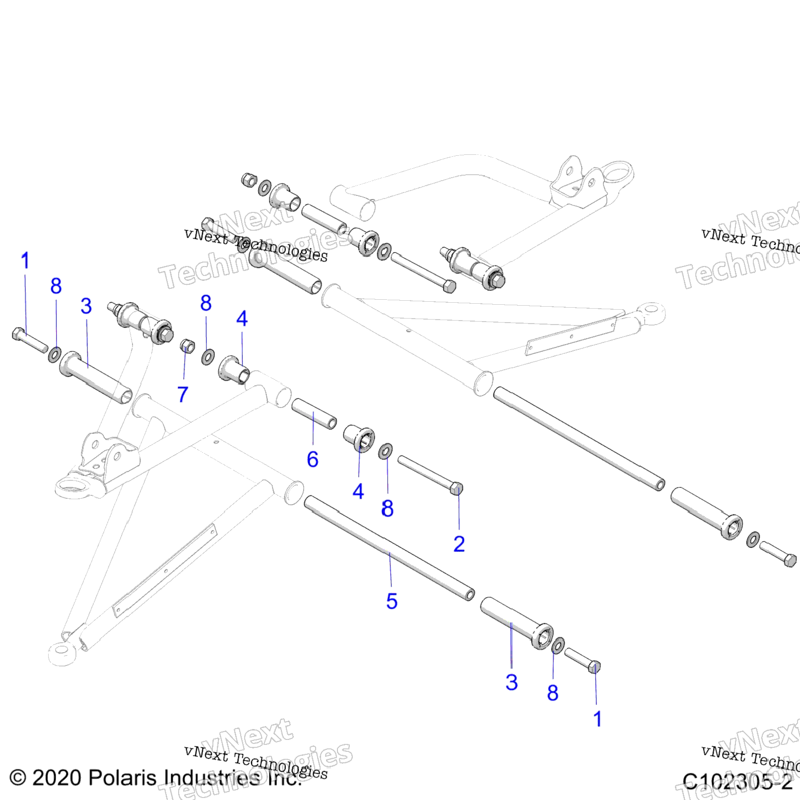 Suspension, Aarm Mounting