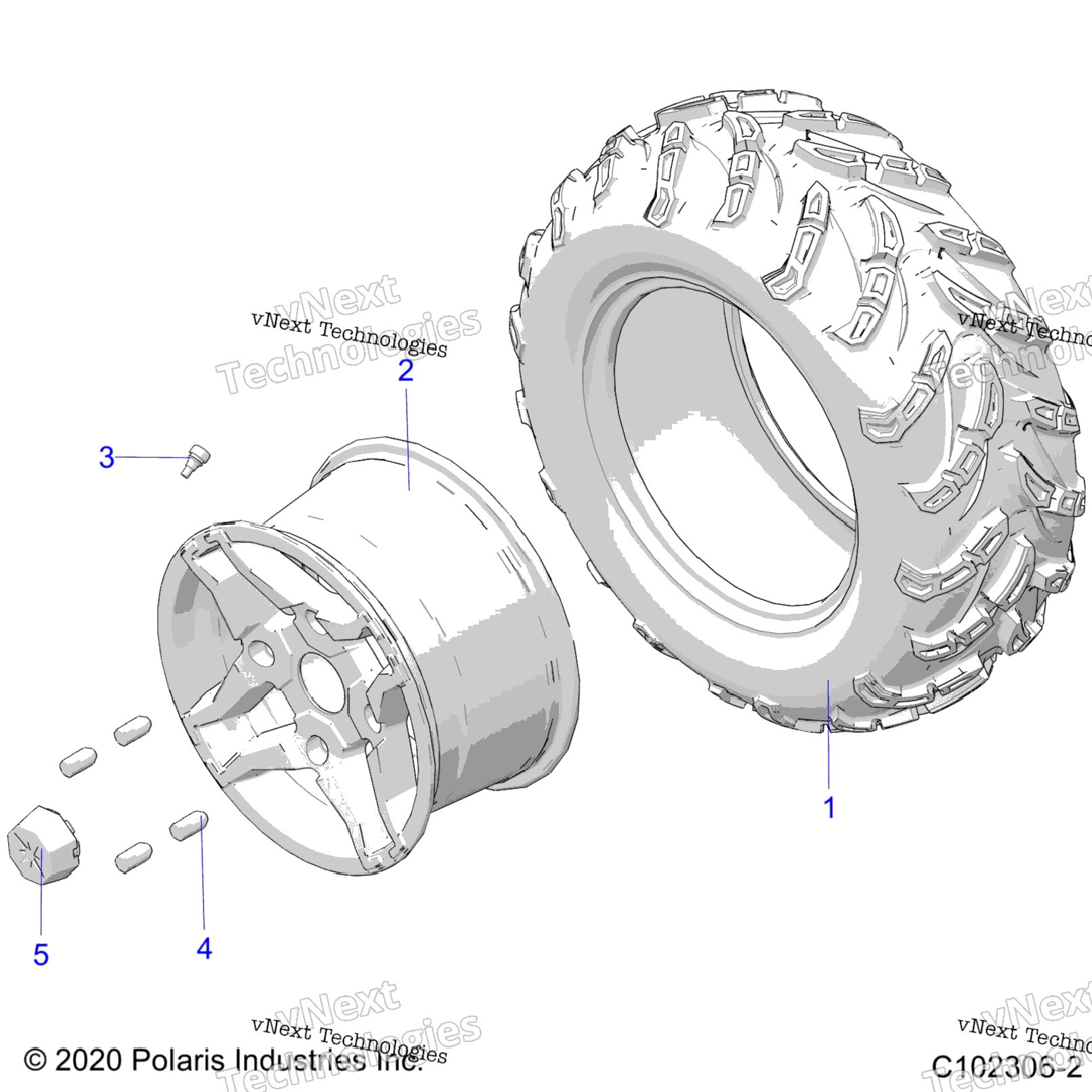 Wheels, Rear Tire