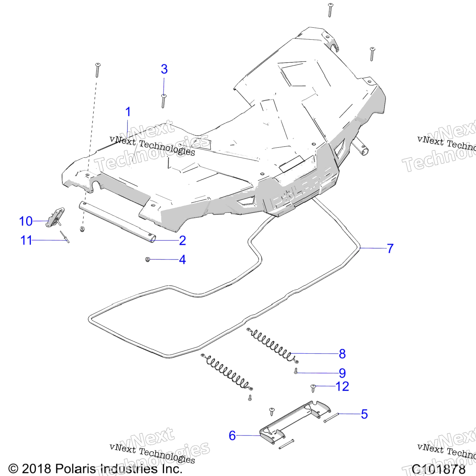 Body, Storage, Front Rack