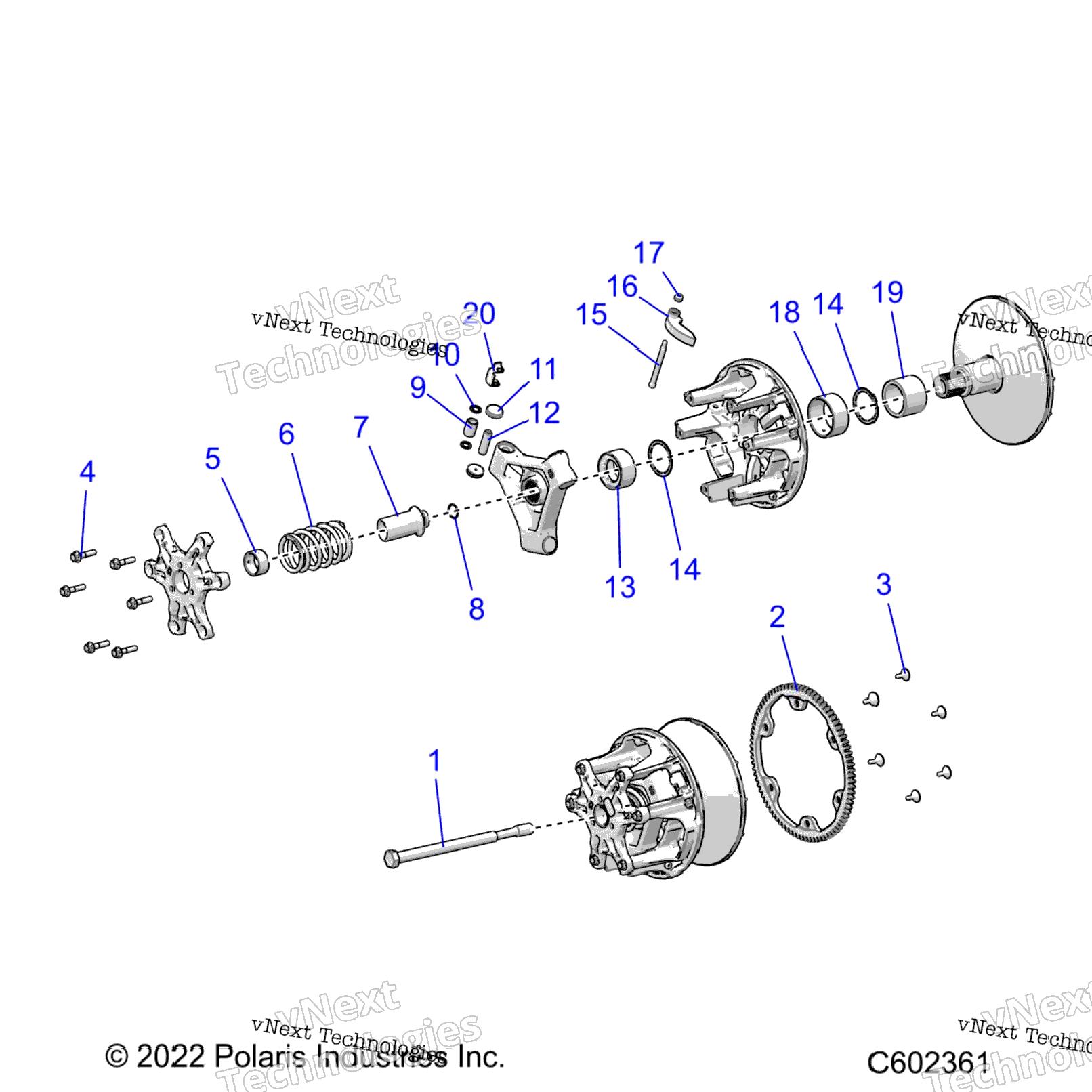 Drive Train, Clutch, Primary All Options