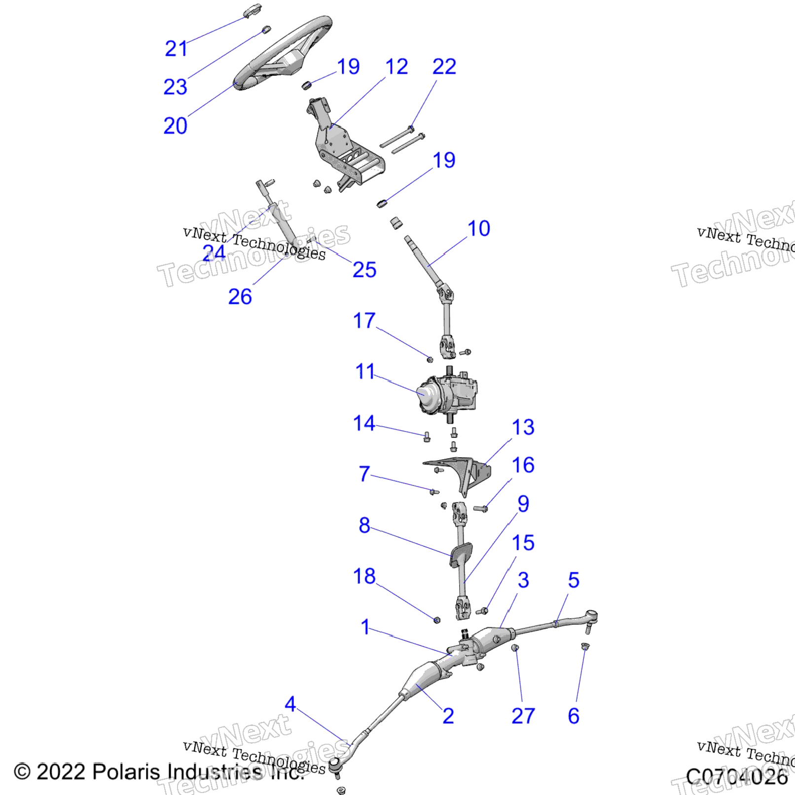 Steering, Steering Asm