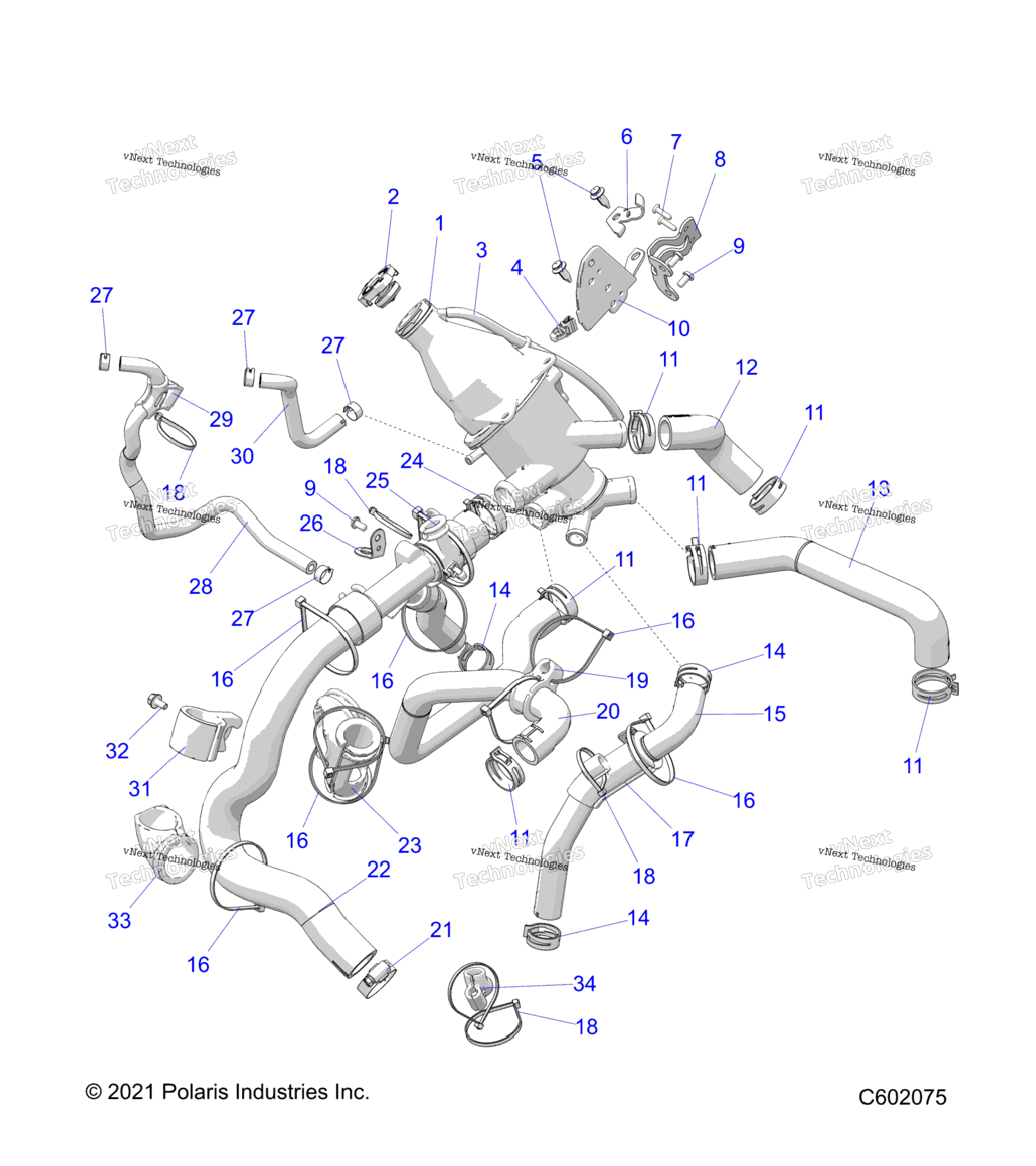 Engine, Cooling System All Options