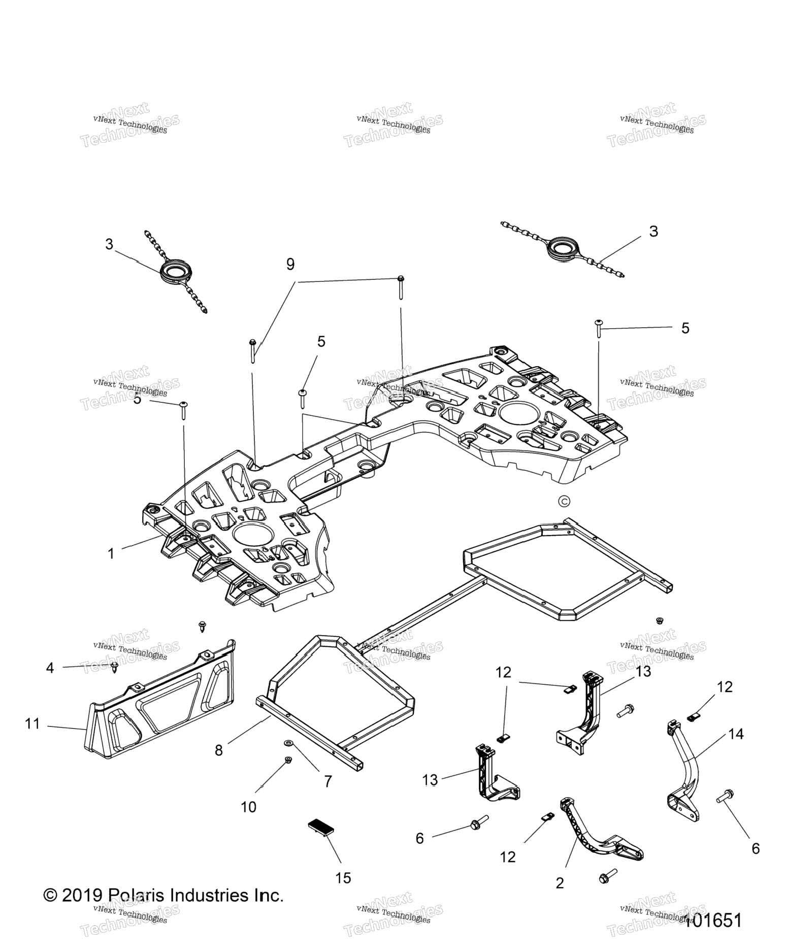 Body, Rear Rack Asm