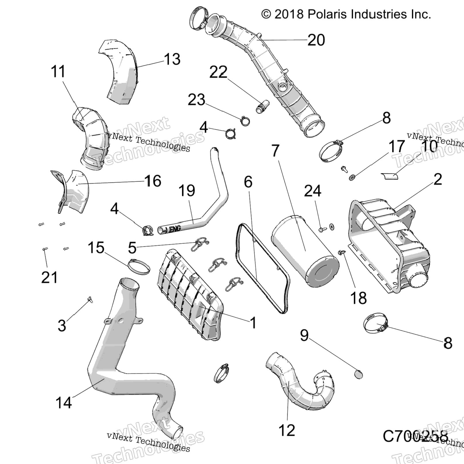 Engine, Air Intake System