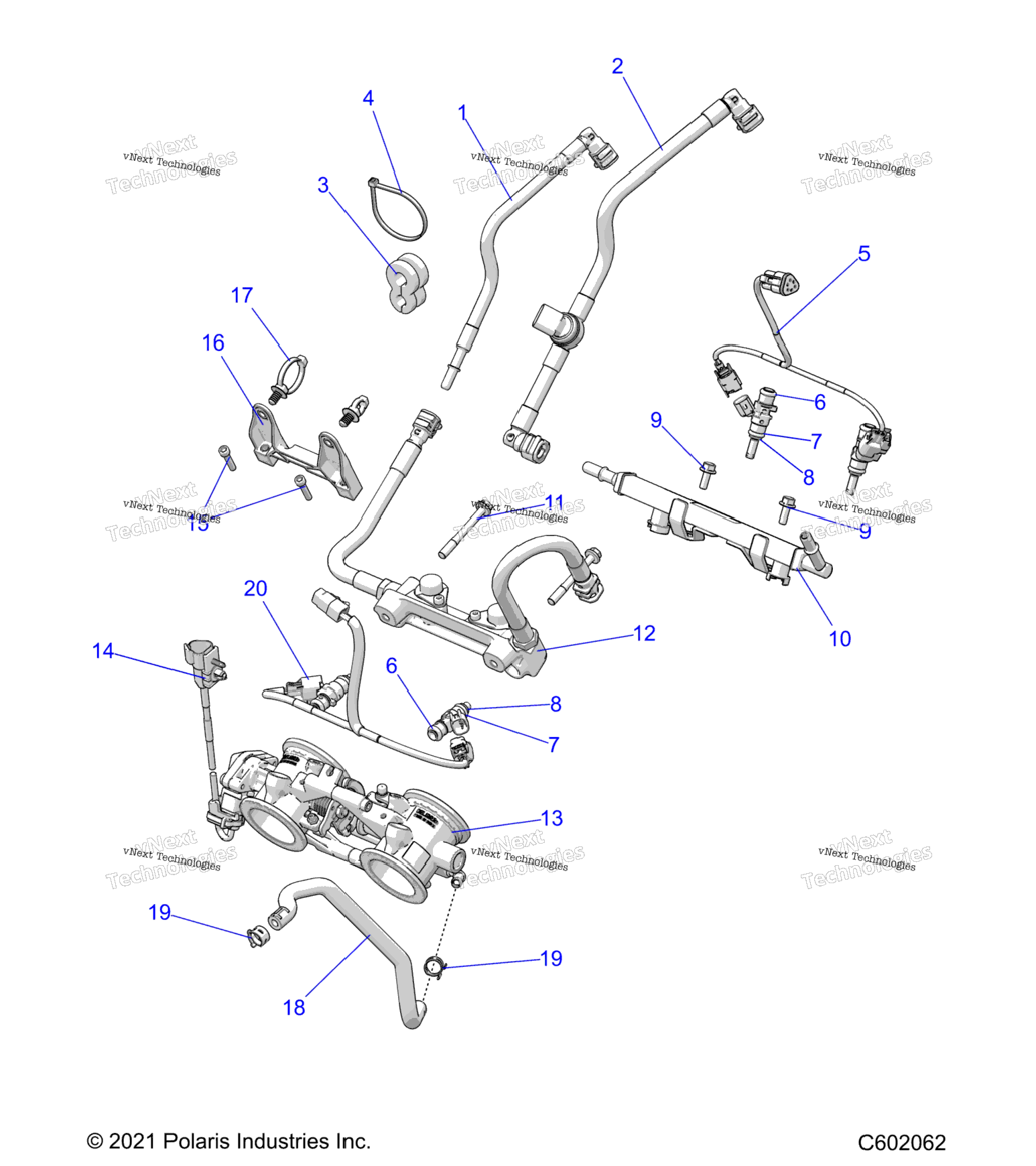 Fuel System, Rail, Lines & Throttle Body All Options