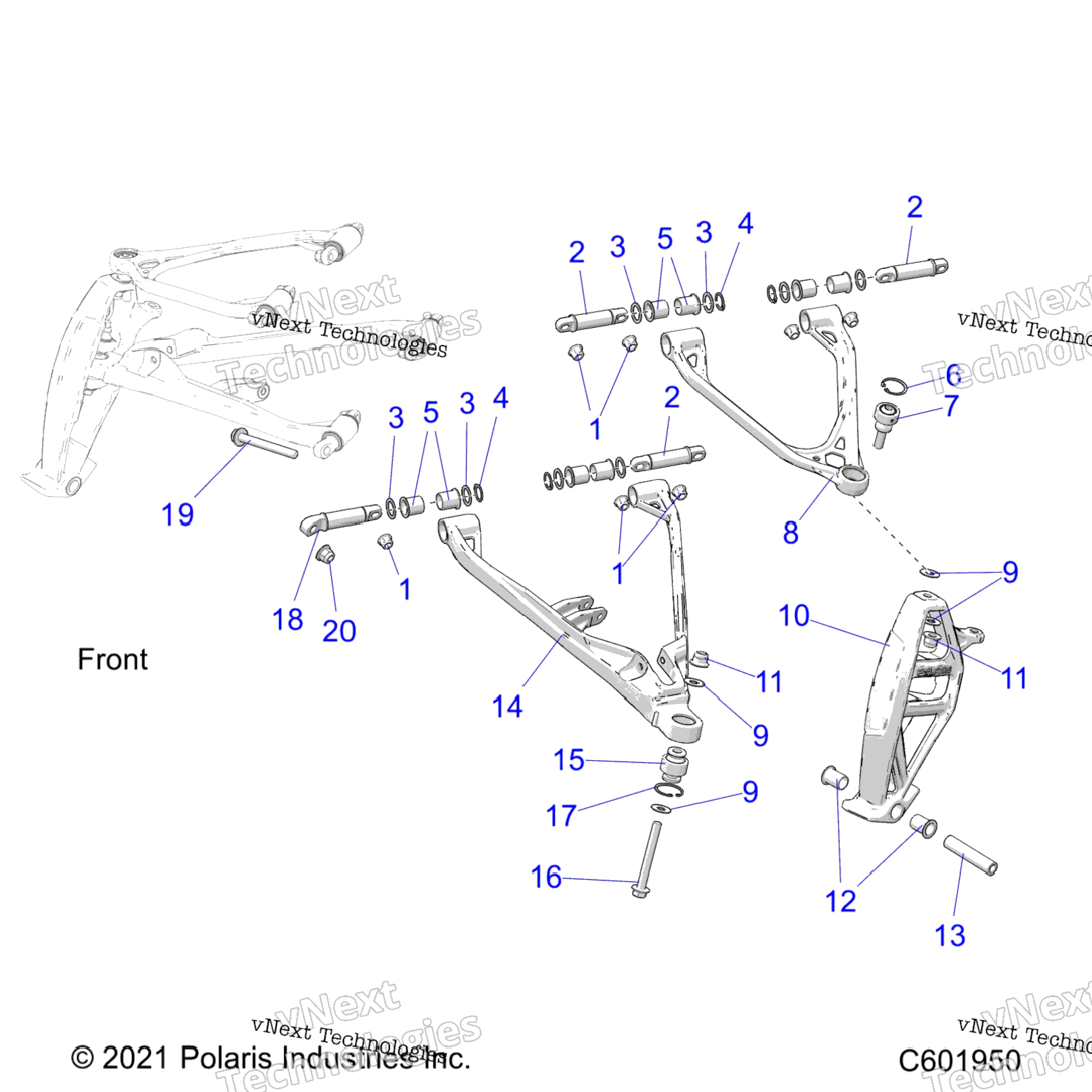 Suspension, Control Arms, & Spindle All Options