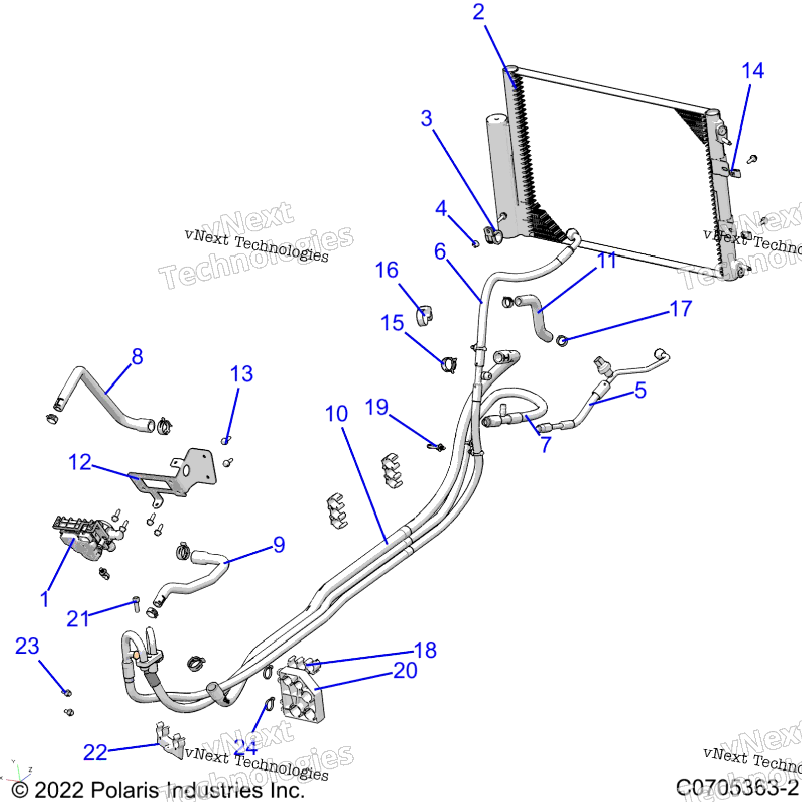 Body, Hvac Routings