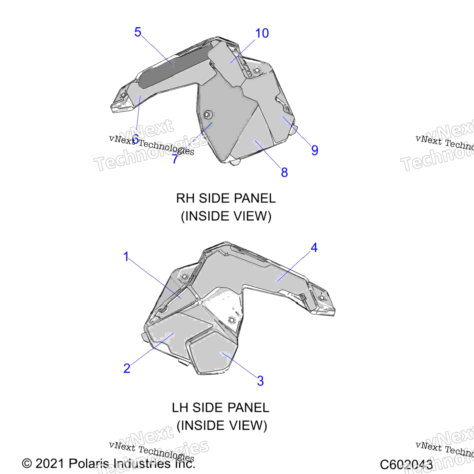 Body, Side Panel FoamFabric All Options