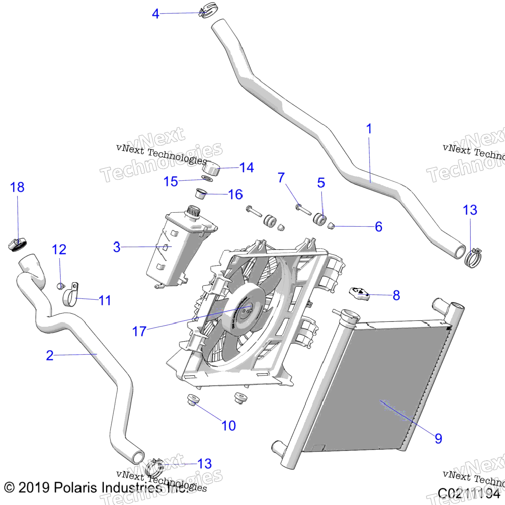 Engine, Cooling System