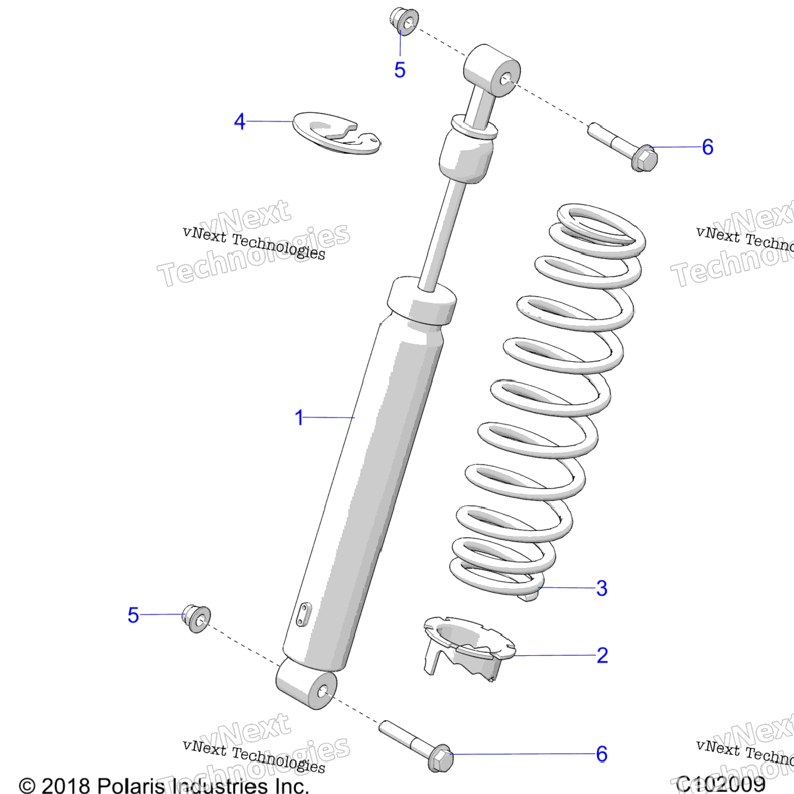 Suspension, Shock, Front