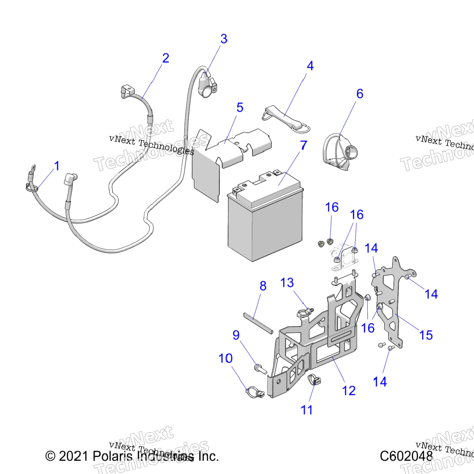 Electrical, E.S. BatteryBox & Cables E.S. Option