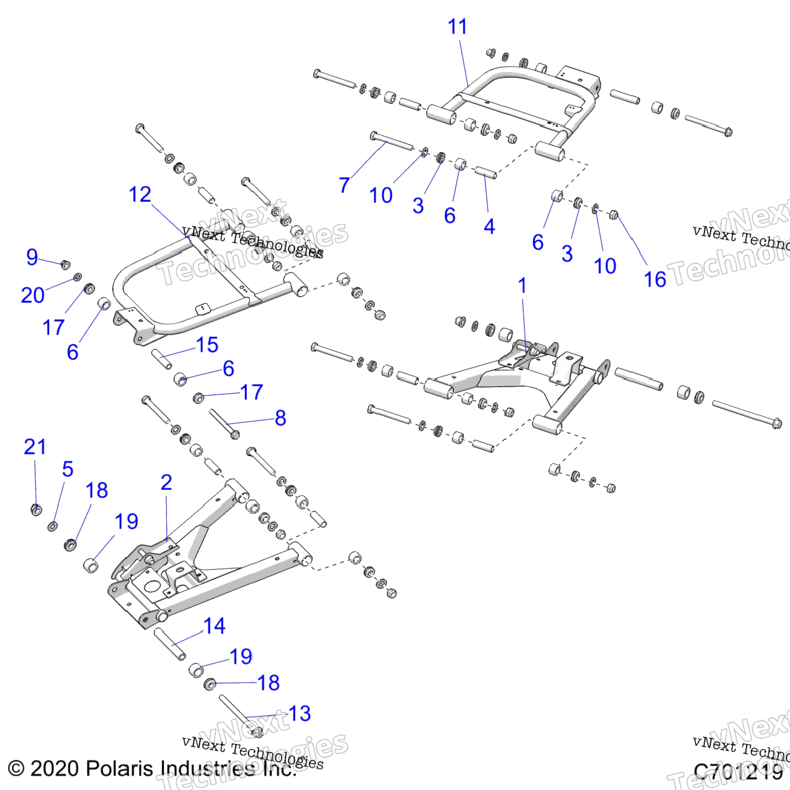 Suspension, Rear Control Arms