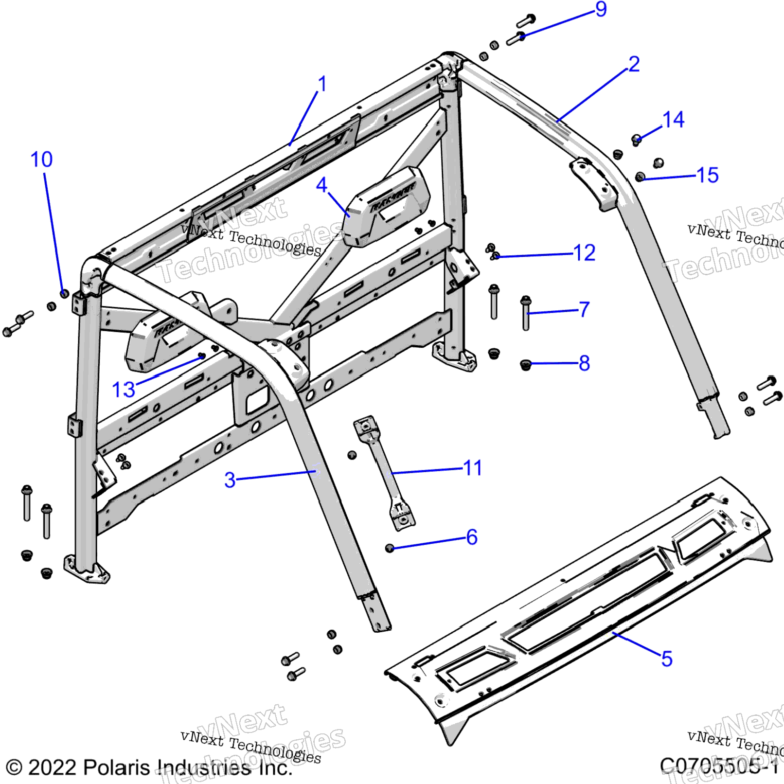 Chassis, Cab Frame