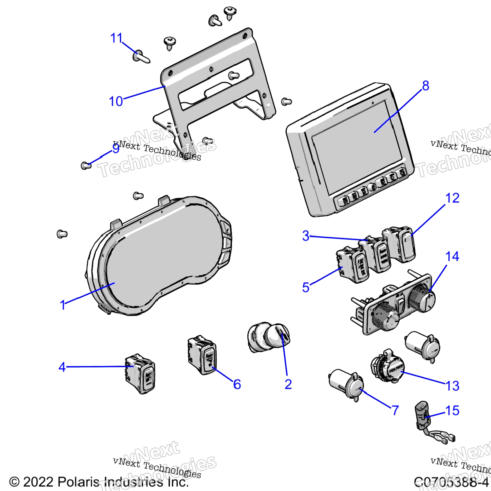 Electrical, Dash Instruments