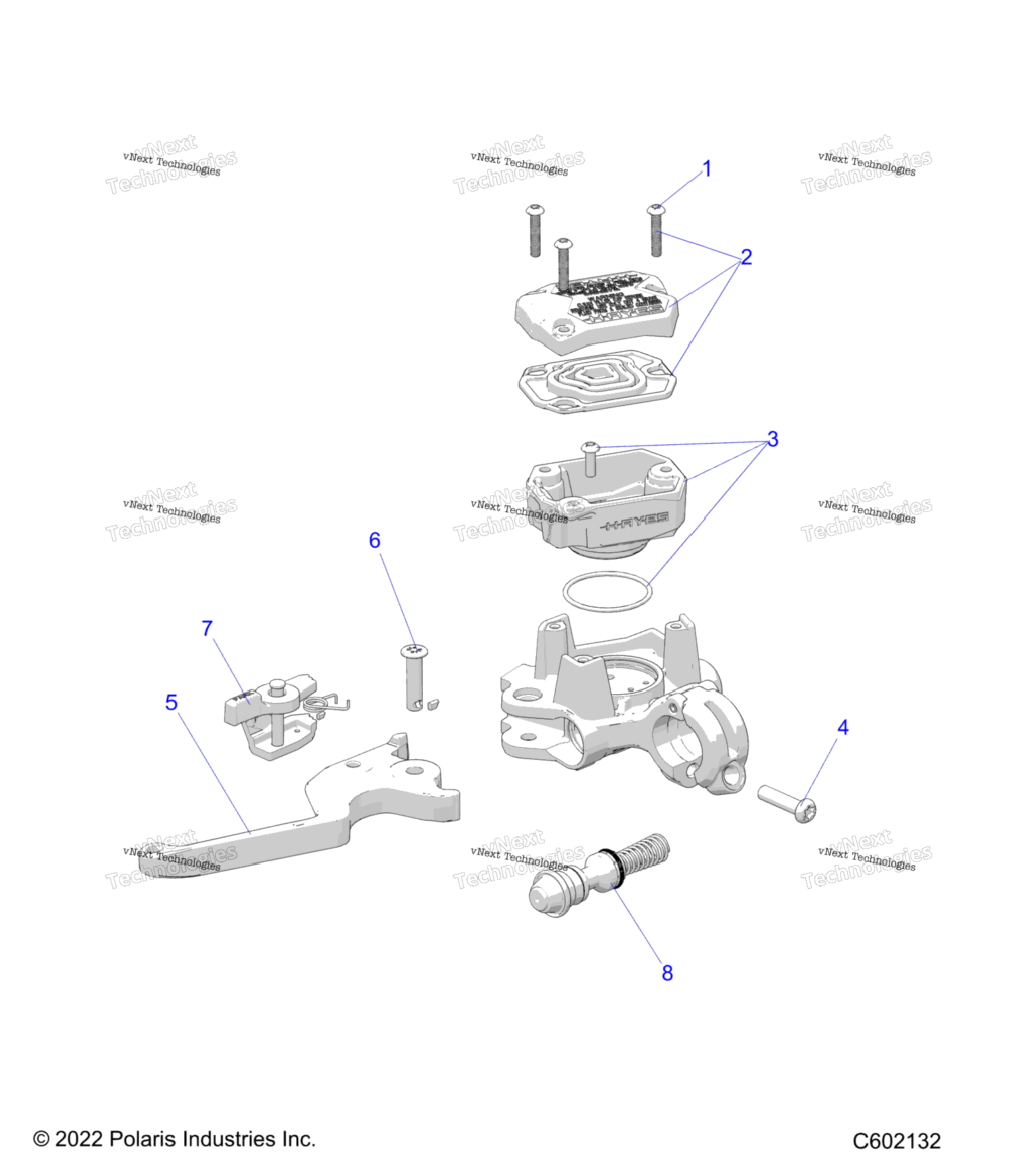 Brakes, Master Cylinder Asm