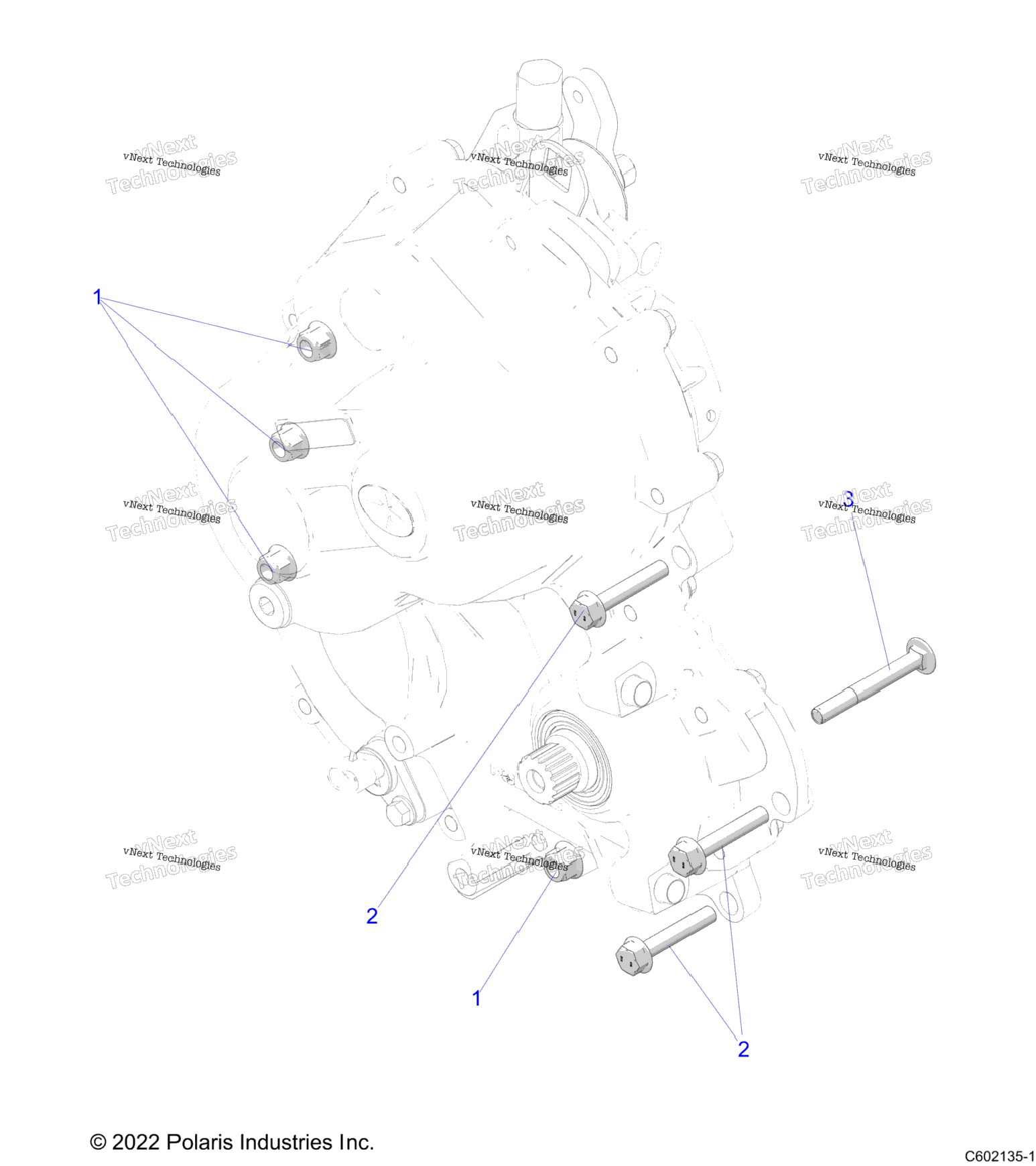 Drive Train, Gearcase Mounting