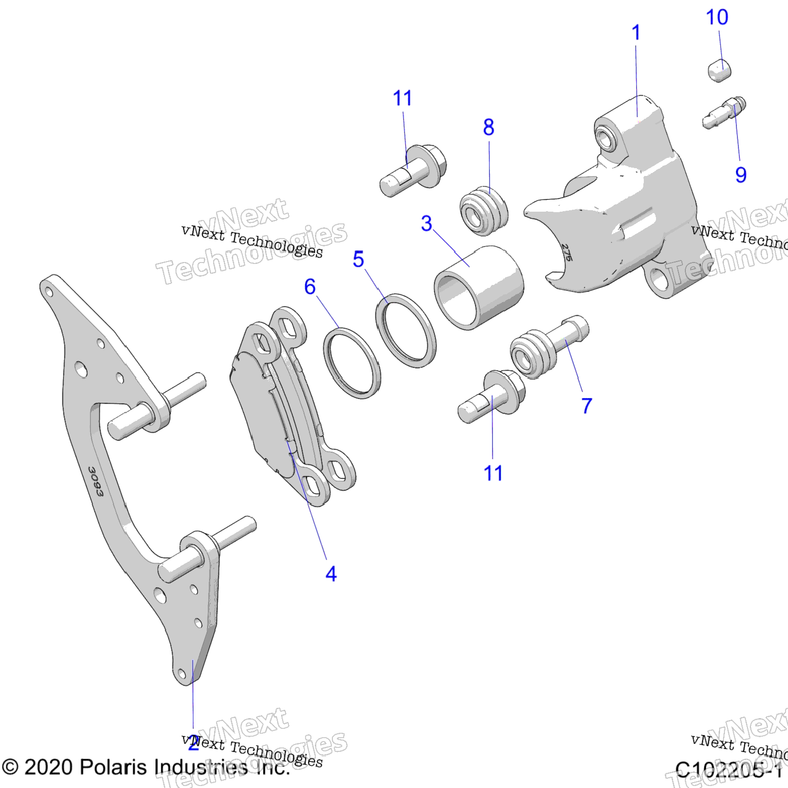 Brakes, Front Caliper