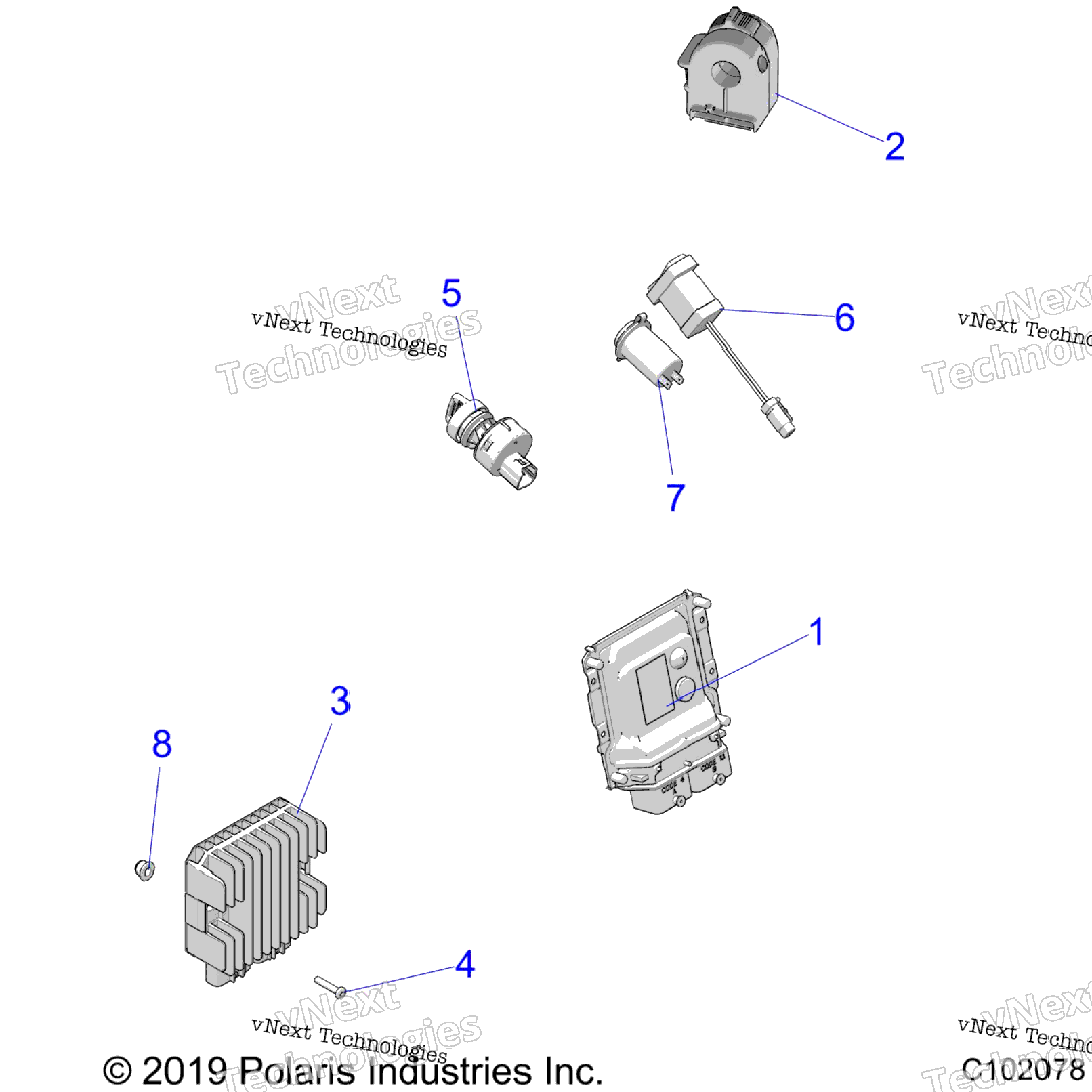 Electrical, Switches, Ecu & Control Modules