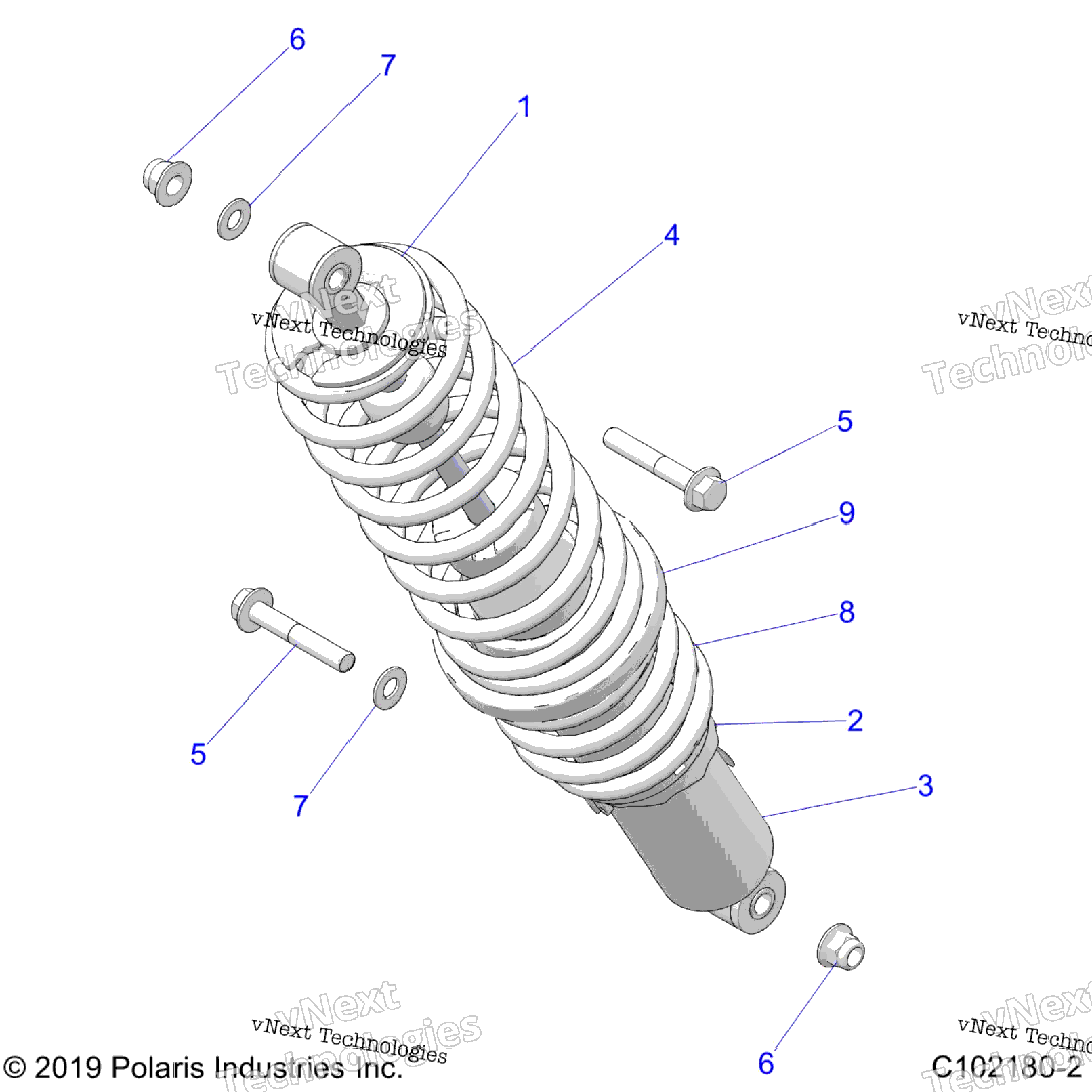 Suspension, Rear Shock Mounting