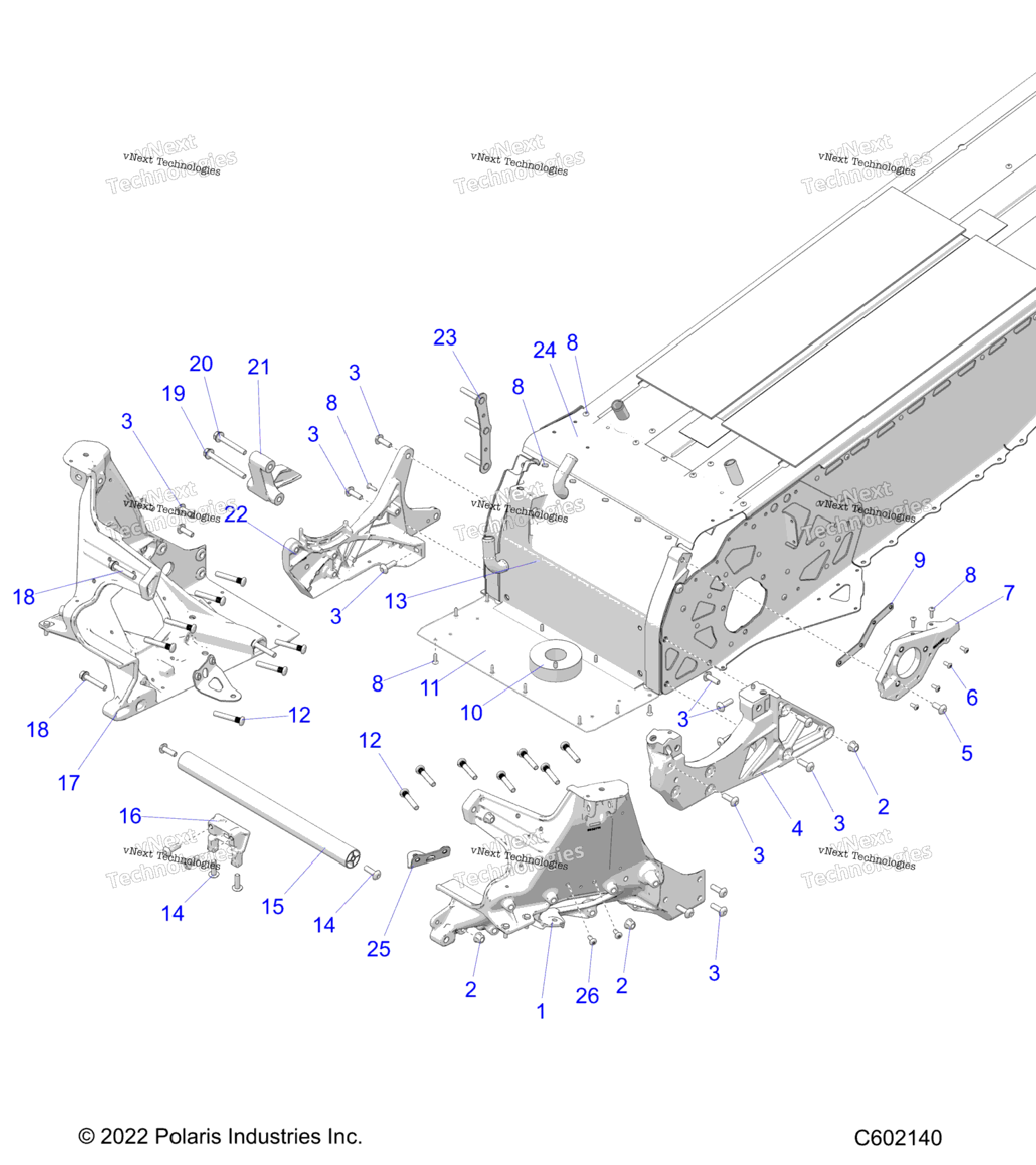 Chassis, Bulkhead Asm