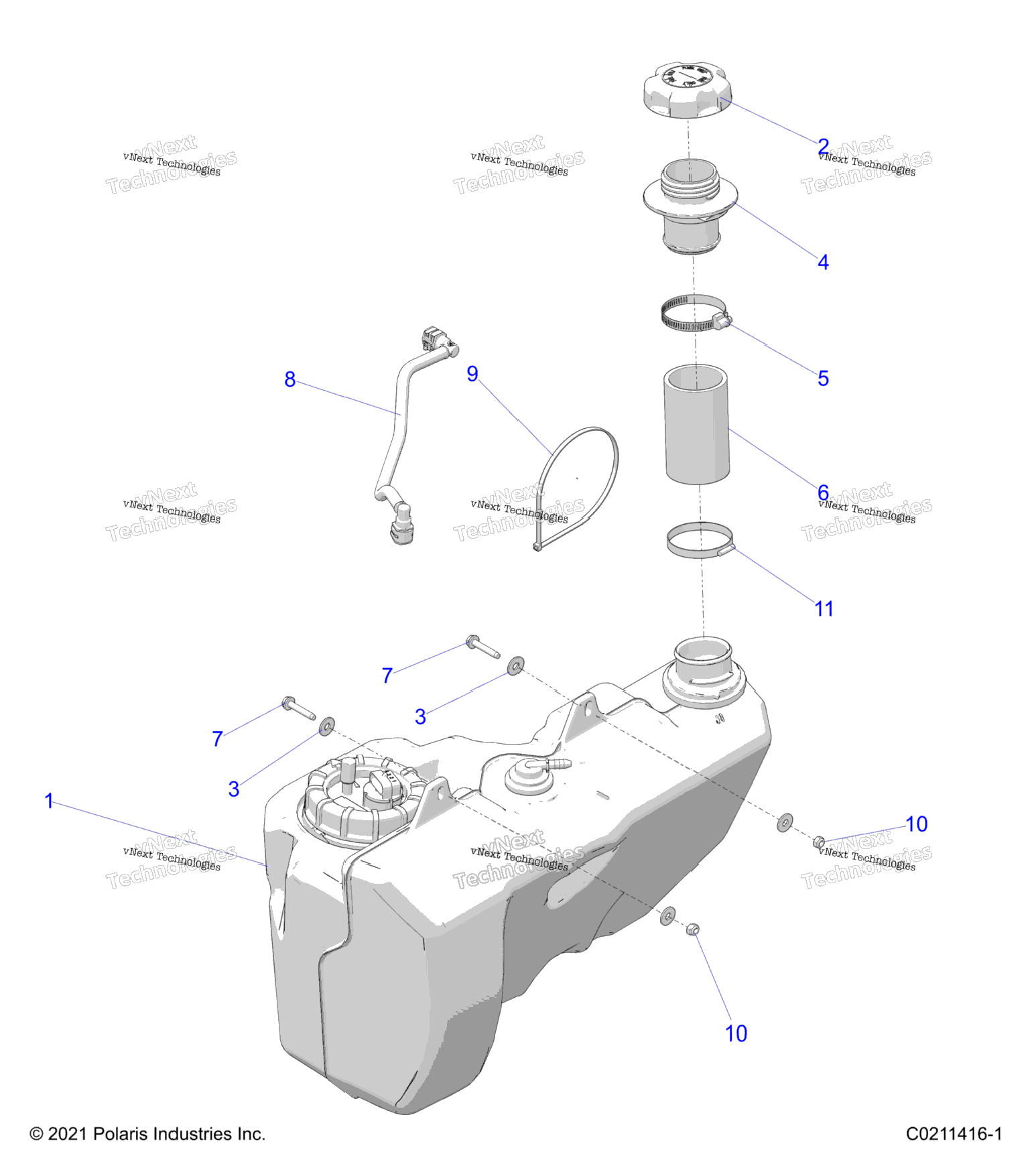 Fuel System, Fuel Tank