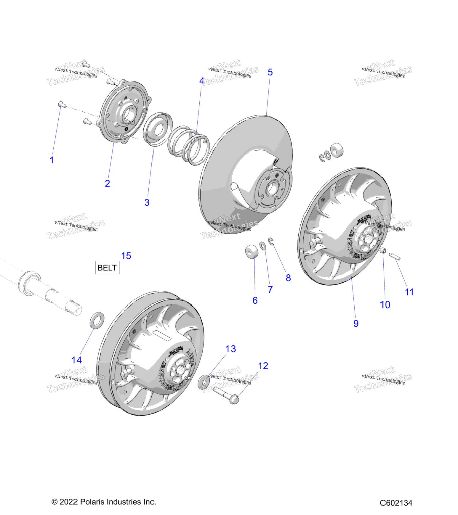 Drive Train, Clutch, Secondary