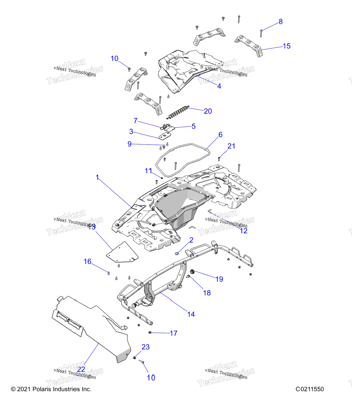 Body, Rear Rack