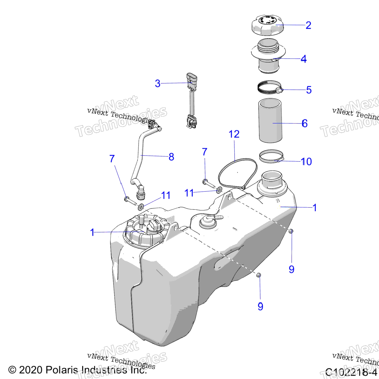 Fuel System, Fuel Tank